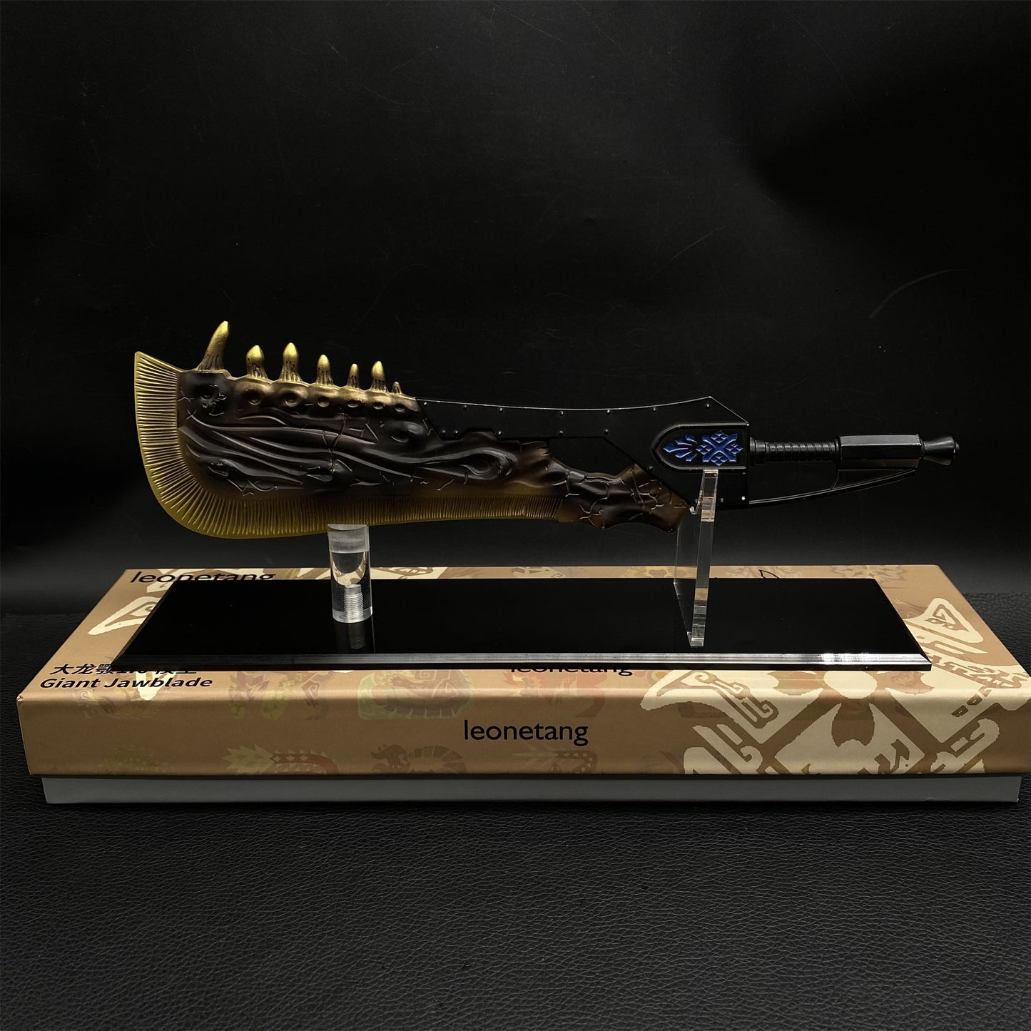 Giant Jawblade Great Sword Metal Replica 30CM/11.8"