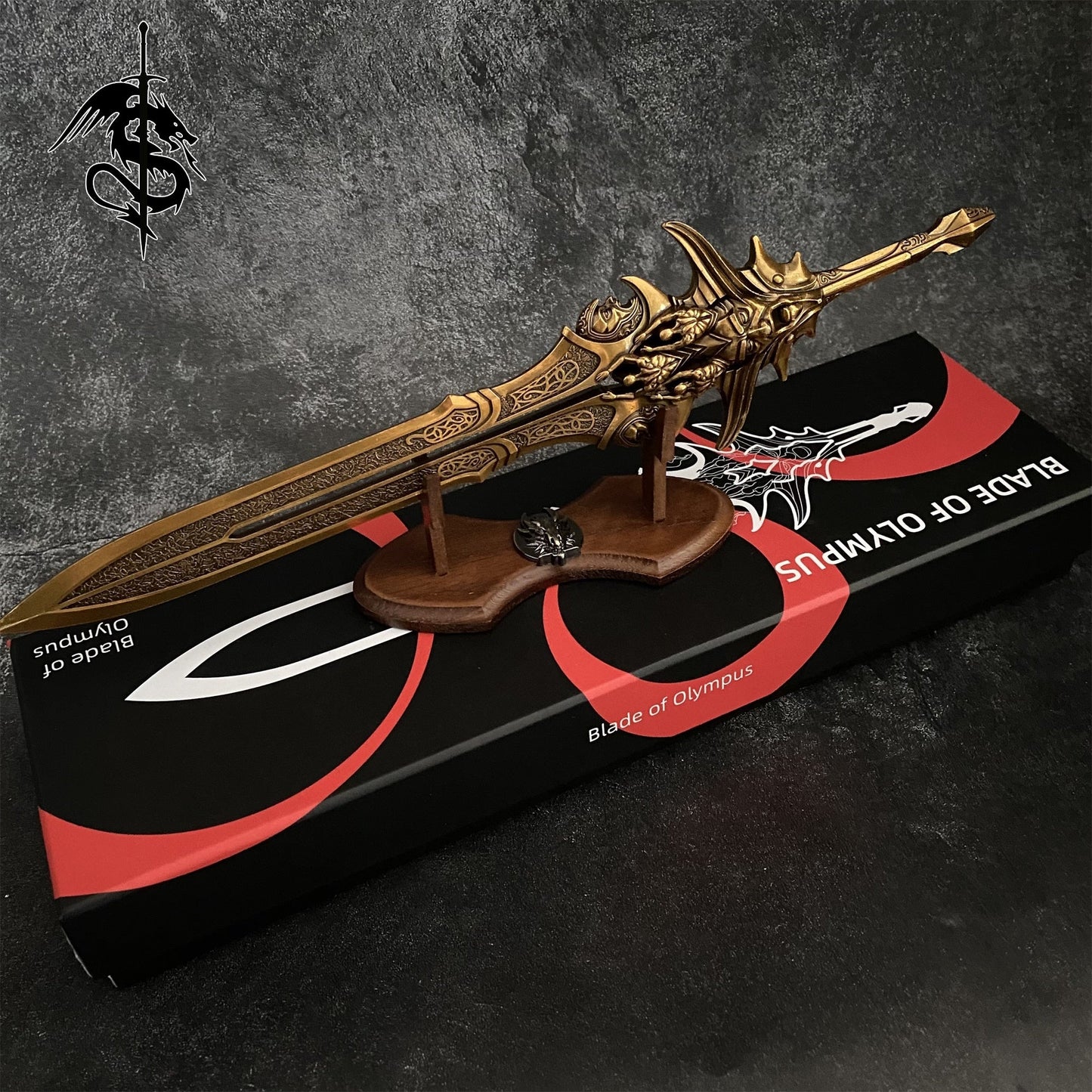 Blade Of Olympus 11.8'' Metal Replica 2 In 1 Pack