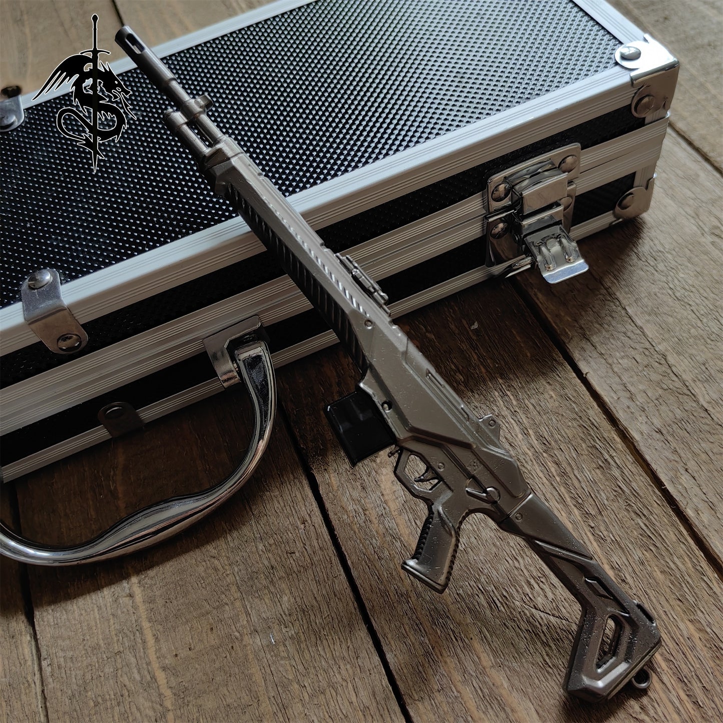 Metal Guardian Assault Rifle Miniature Small Guardian Rifle Replica