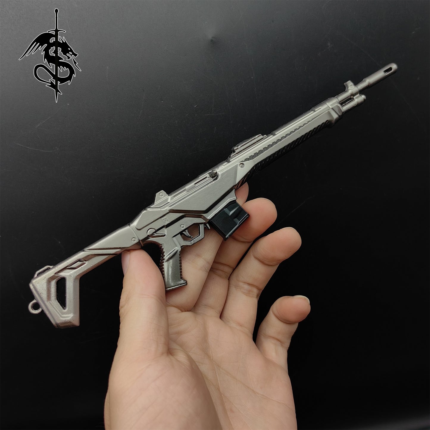Metal Guardian Assault Rifle Miniature Small Guardian Rifle Replica