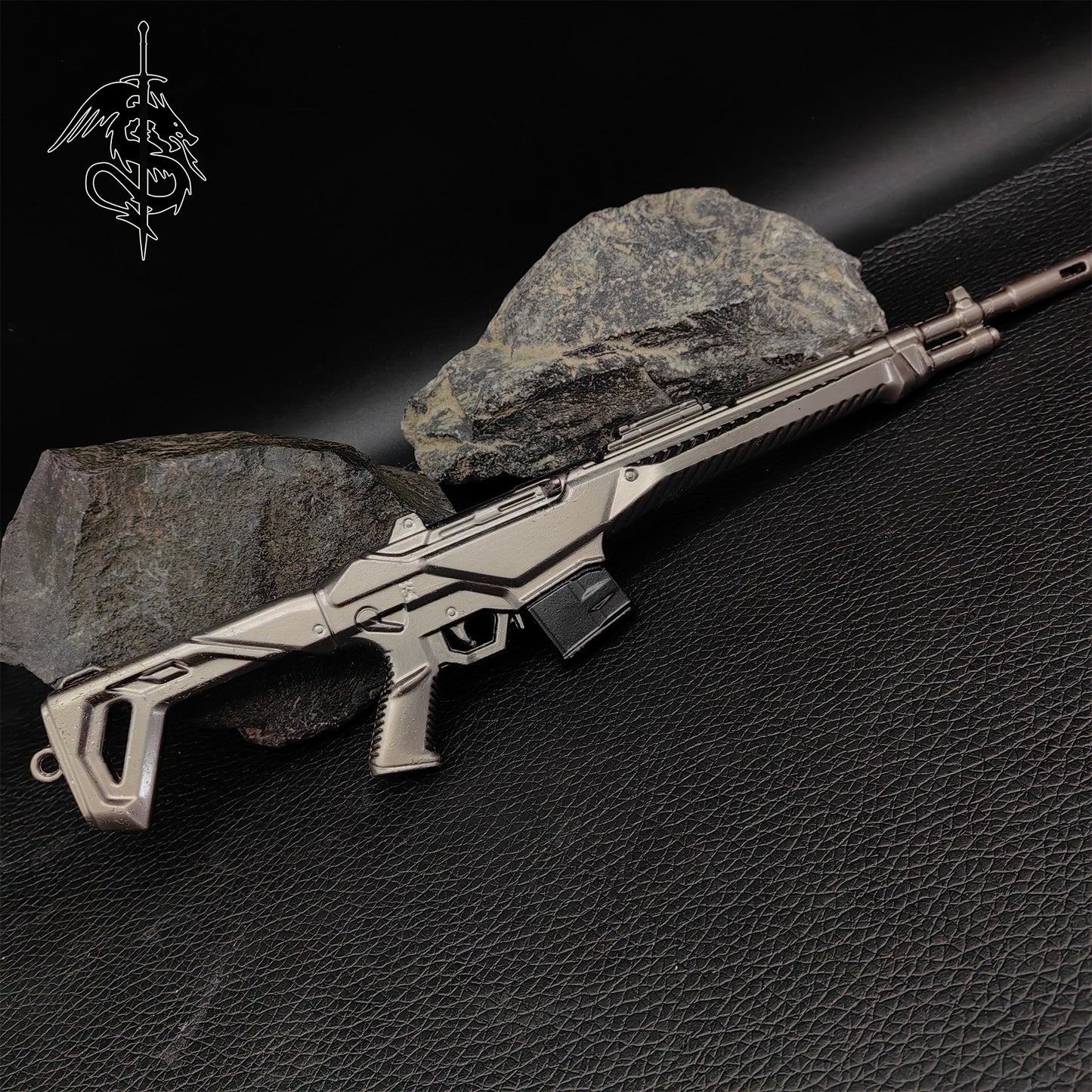 Metal Guardian Assault Rifle Miniature Small Guardian Rifle Replica