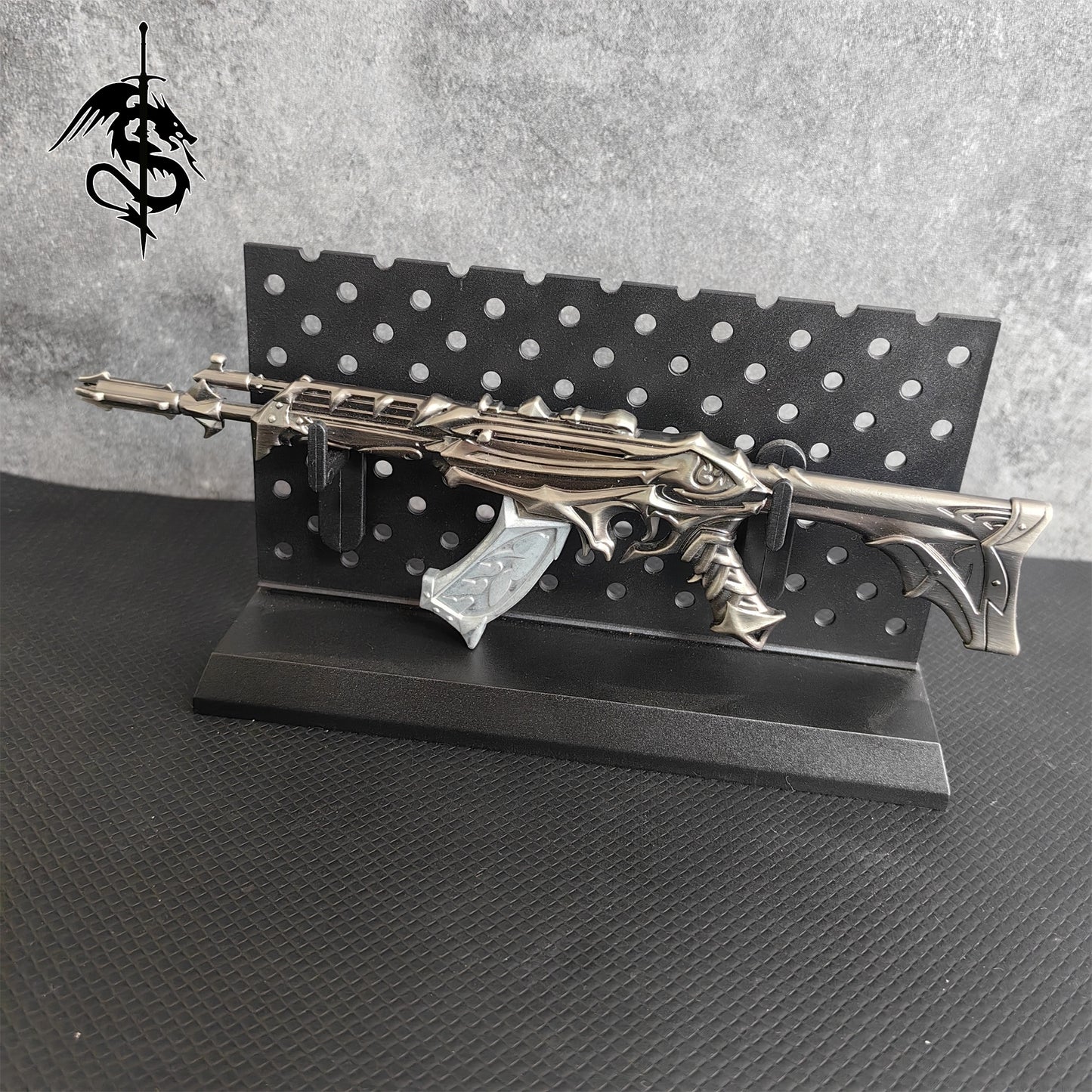 Miniature Gun Stand Tiny Gun Model Holder Weapons Display Stand