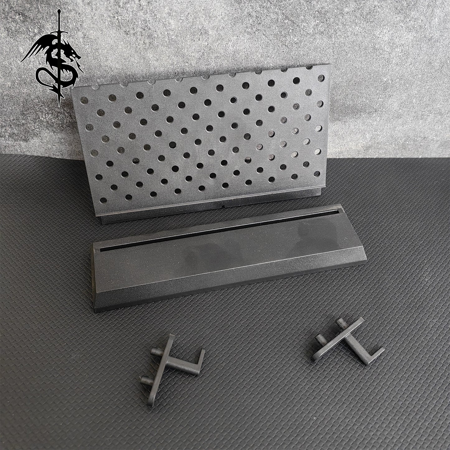 Miniature Gun Stand Tiny Gun Model Holder Weapons Display Stand