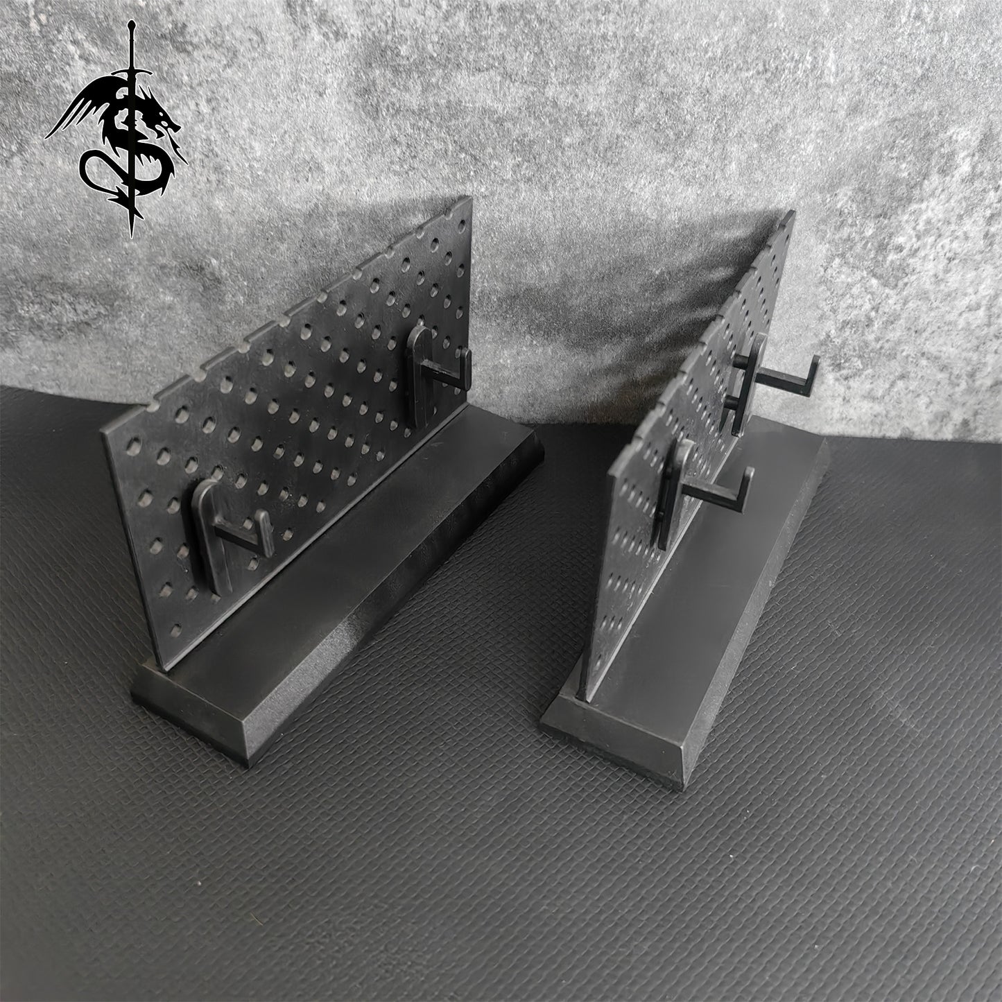 Miniature Gun Stand Tiny Gun Model Holder Weapons Display Stand