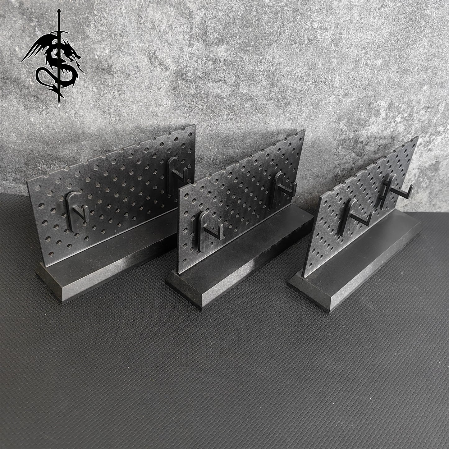Miniature Gun Stand Tiny Gun Model Holder Weapons Display Stand