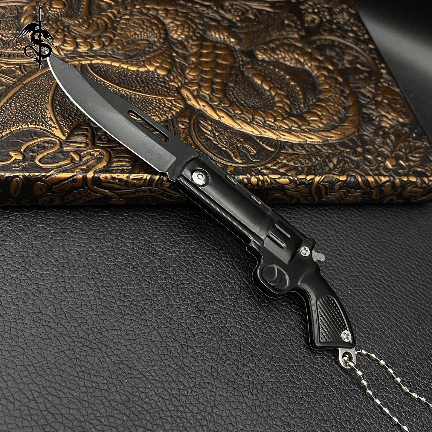 Mini EDC Folding Knife Gunknife Tiny Out Tool USA Stock