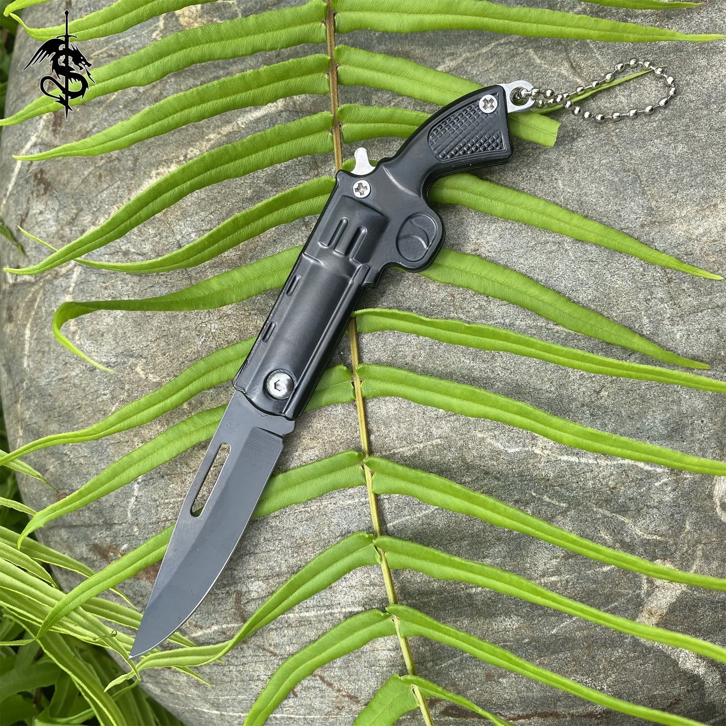 Mini EDC Folding Knife Gunknife Tiny Out Tool USA Stock