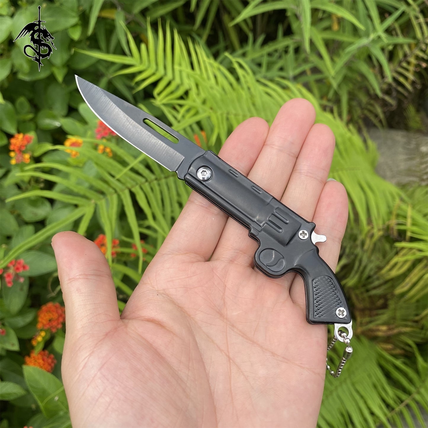 Mini EDC Folding Knife Gunknife Tiny Out Tool USA Stock
