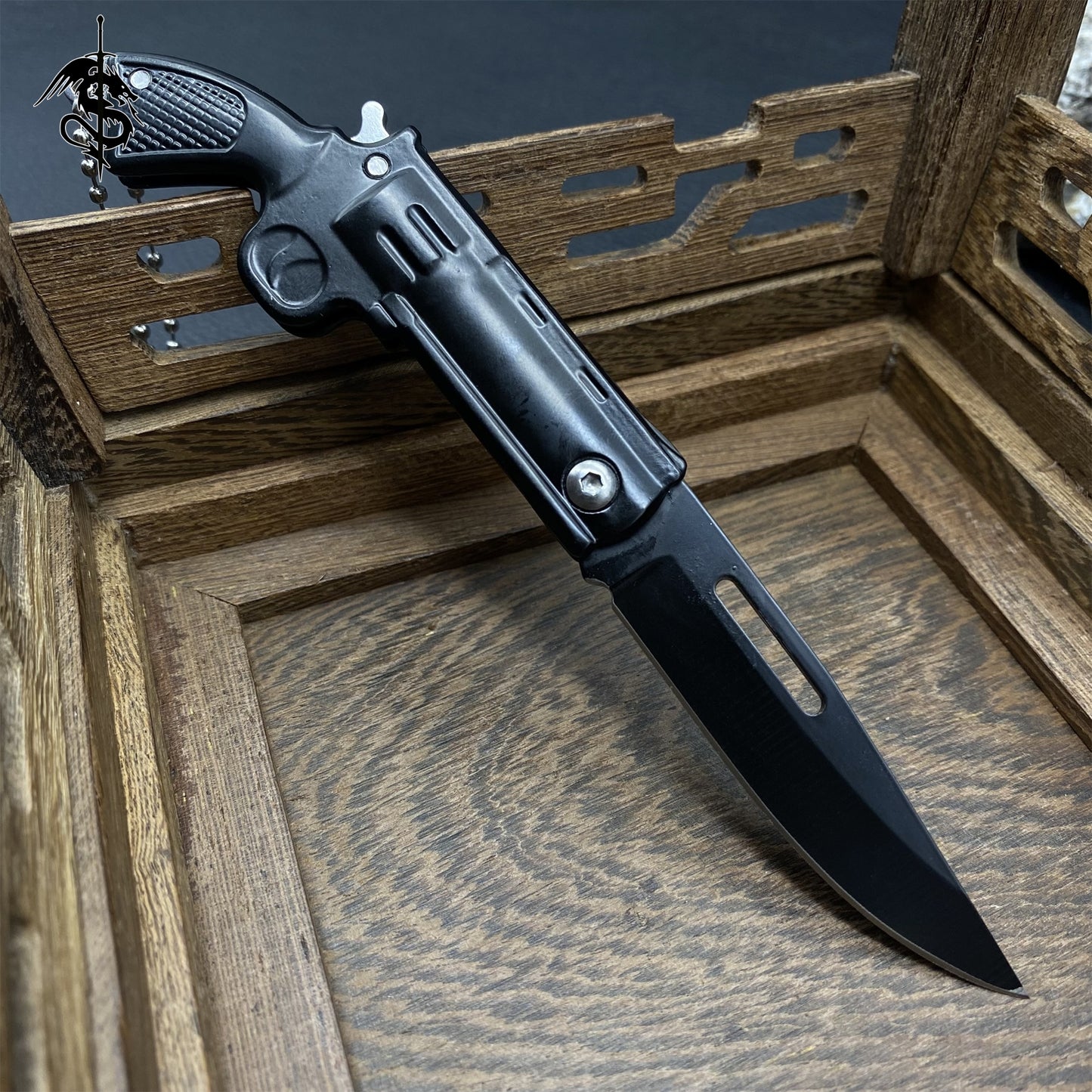 Mini EDC Folding Knife Gunknife Tiny Out Tool USA Stock