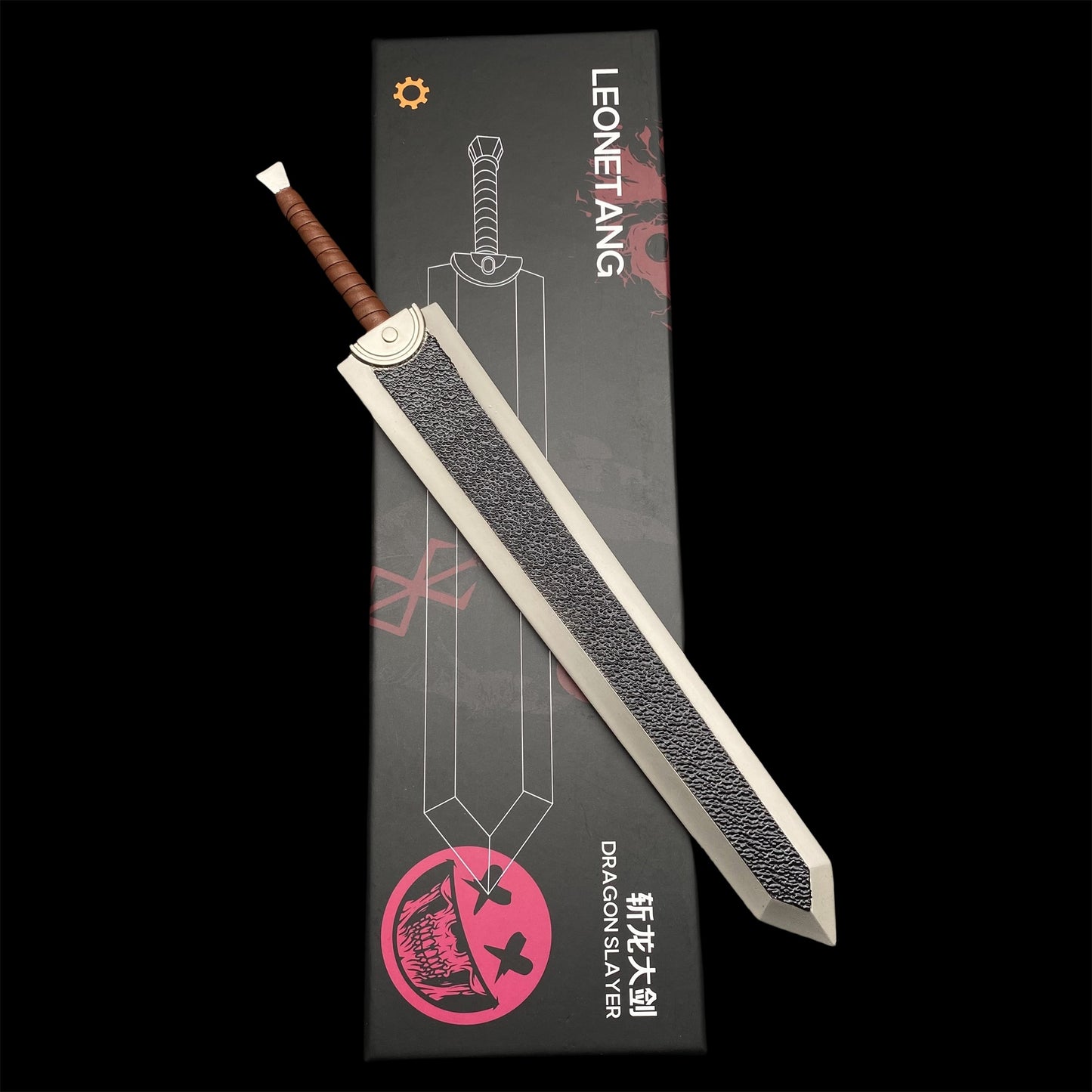 Guts Sword Replica Dragon Slayer Metal Miniature