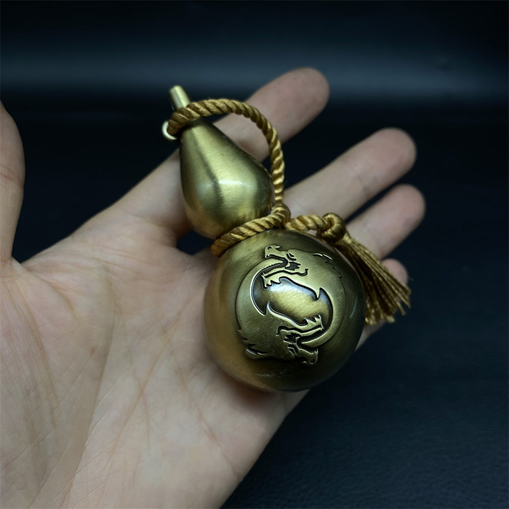 Hanzo Dragon Storm Bow Metal Miniature With Gourd Liquor Container