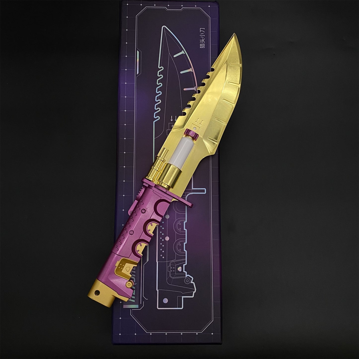 IRL Cyberpunk Headhunter Metal Replica