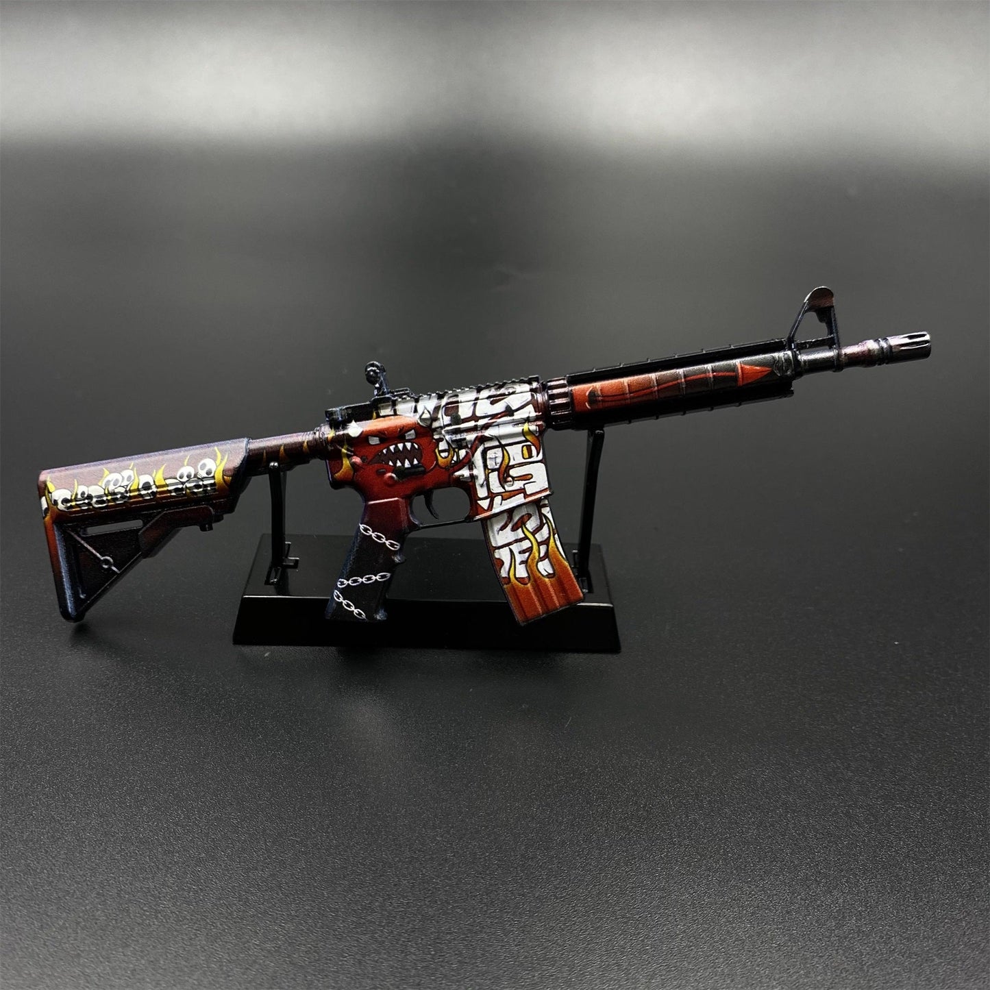 CS2 Hot Game Skin - M4A4 Gun Mini Metal Replica For Collectible