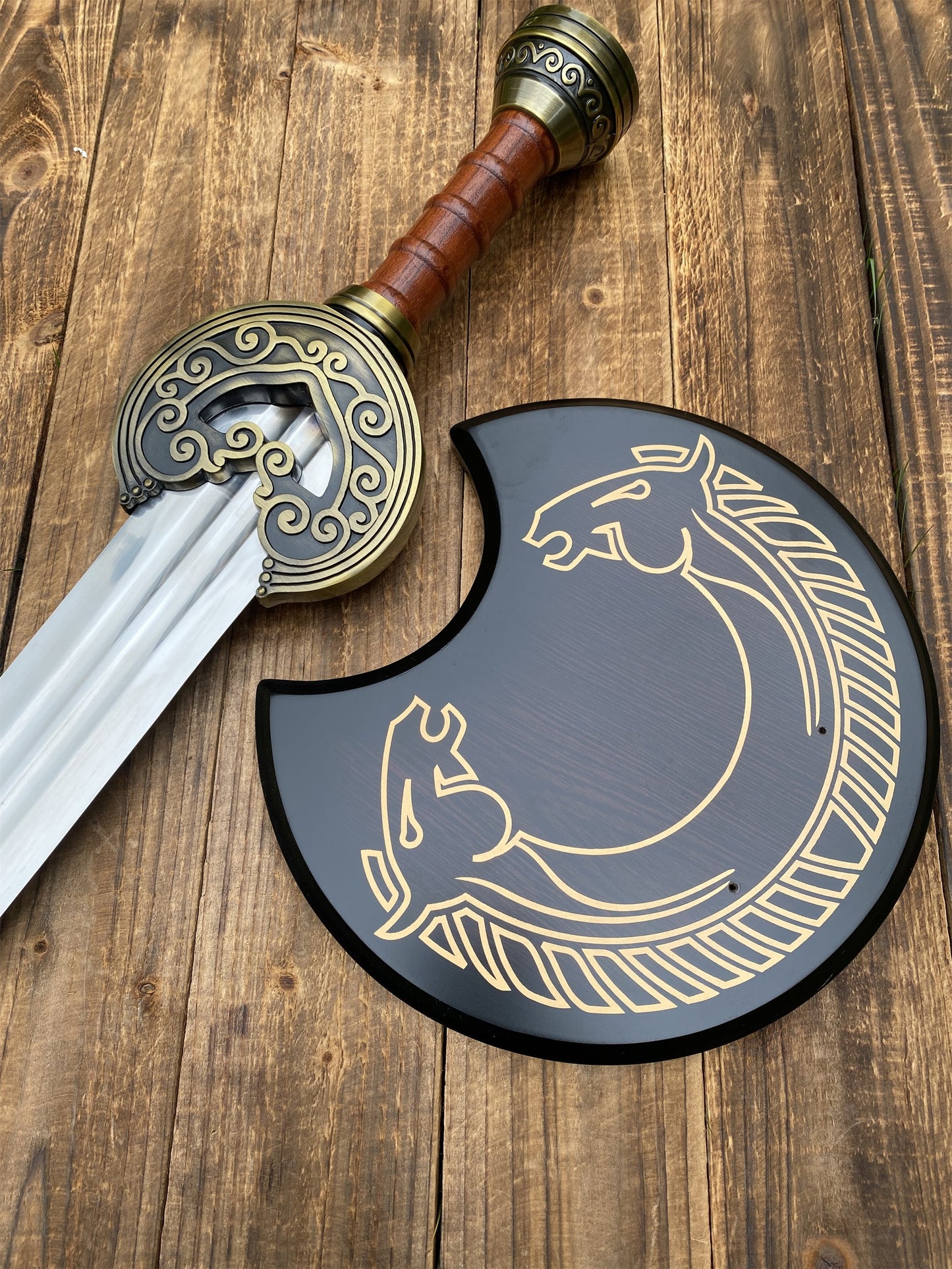 Herrugrim Sword Of King Rohan Metal Replica