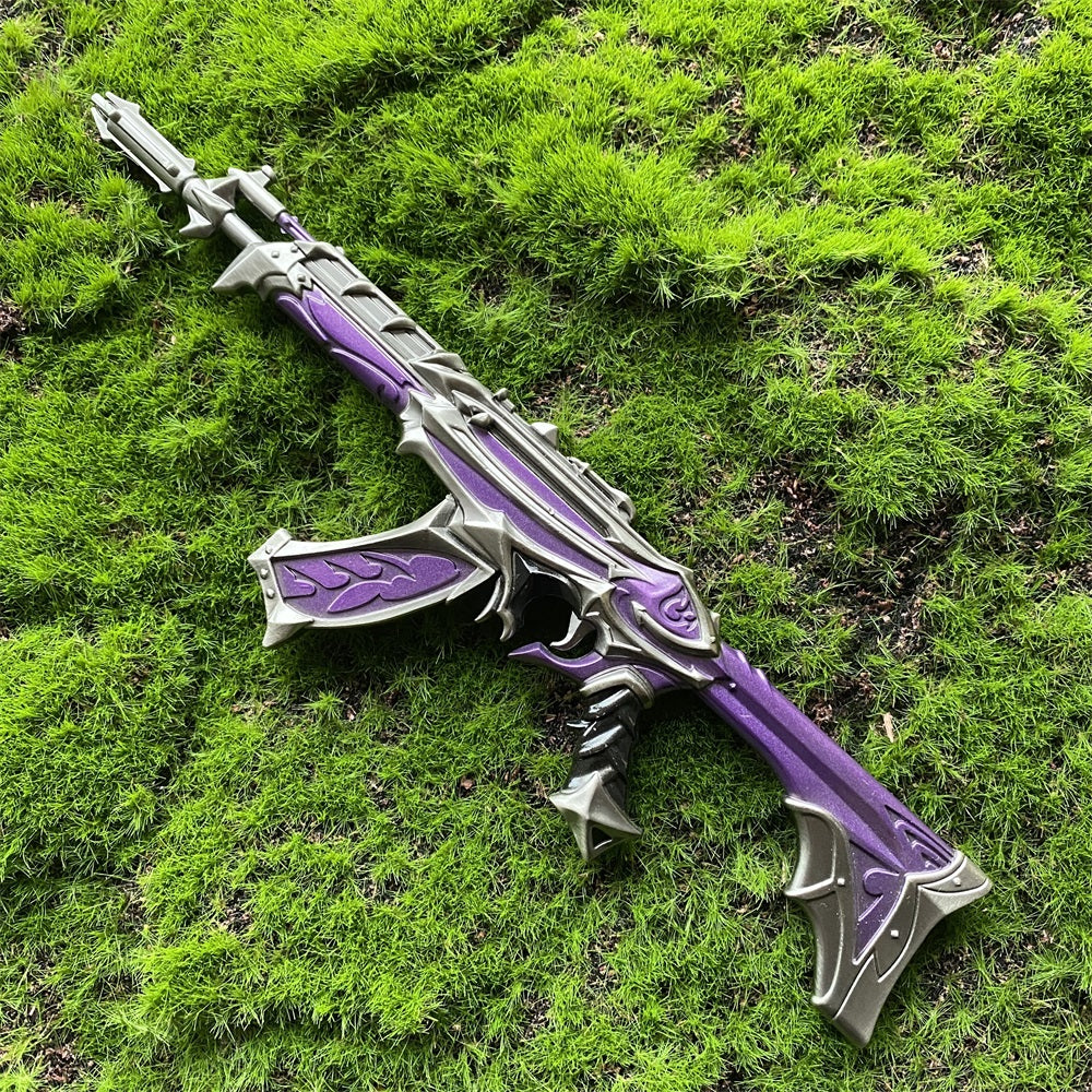 Metal Tiny Purple Reaver Vandal Rifle Gun Model