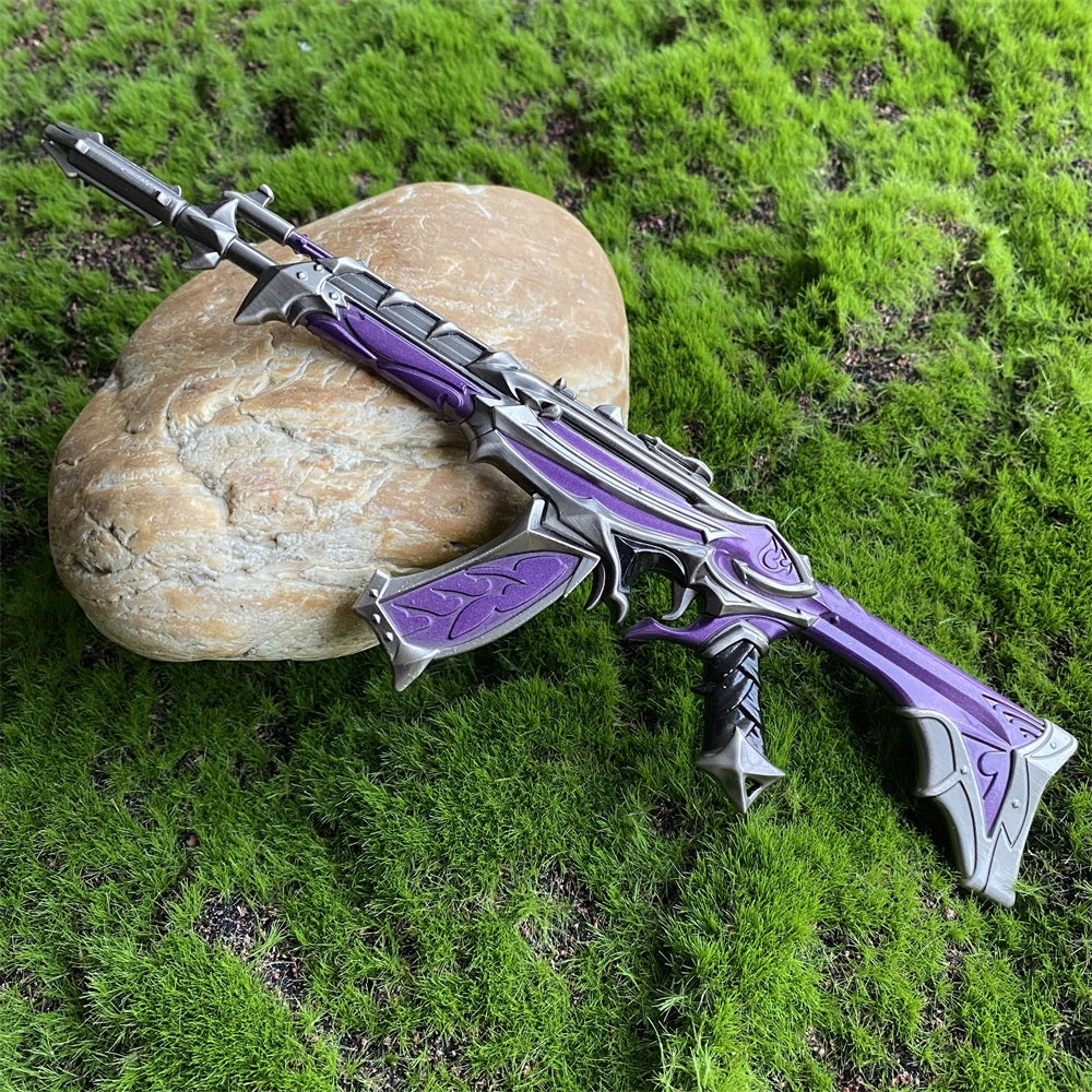 Metal Tiny Purple Reaver Vandal Rifle Gun Model