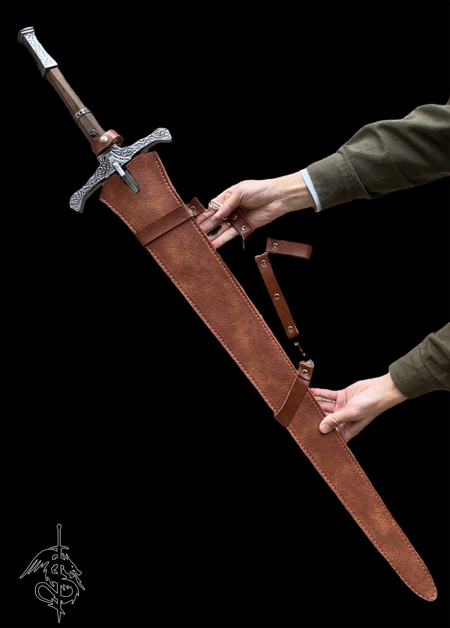 ER Game Knight's Greatsword Life-Size Steel Replica