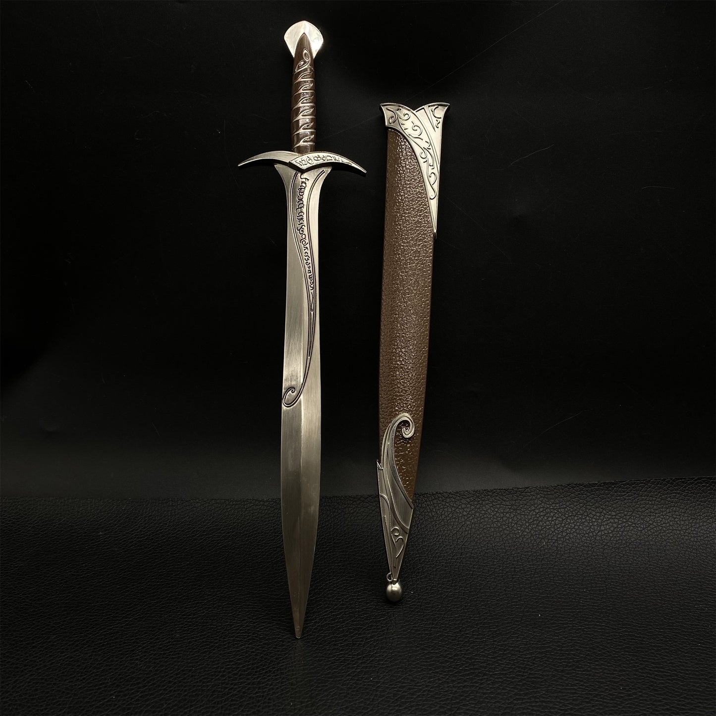 30CM Metal Bilbo Baggins Sting Sword
