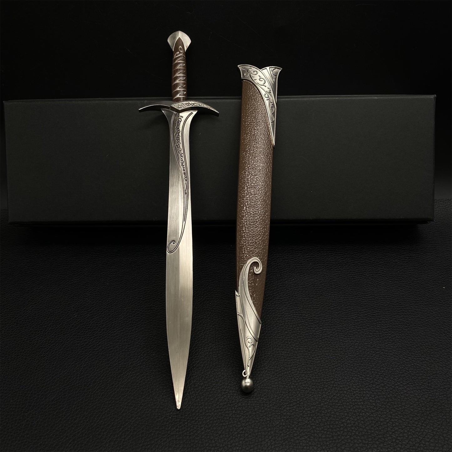 30CM Metal Bilbo Baggins Sting Sword