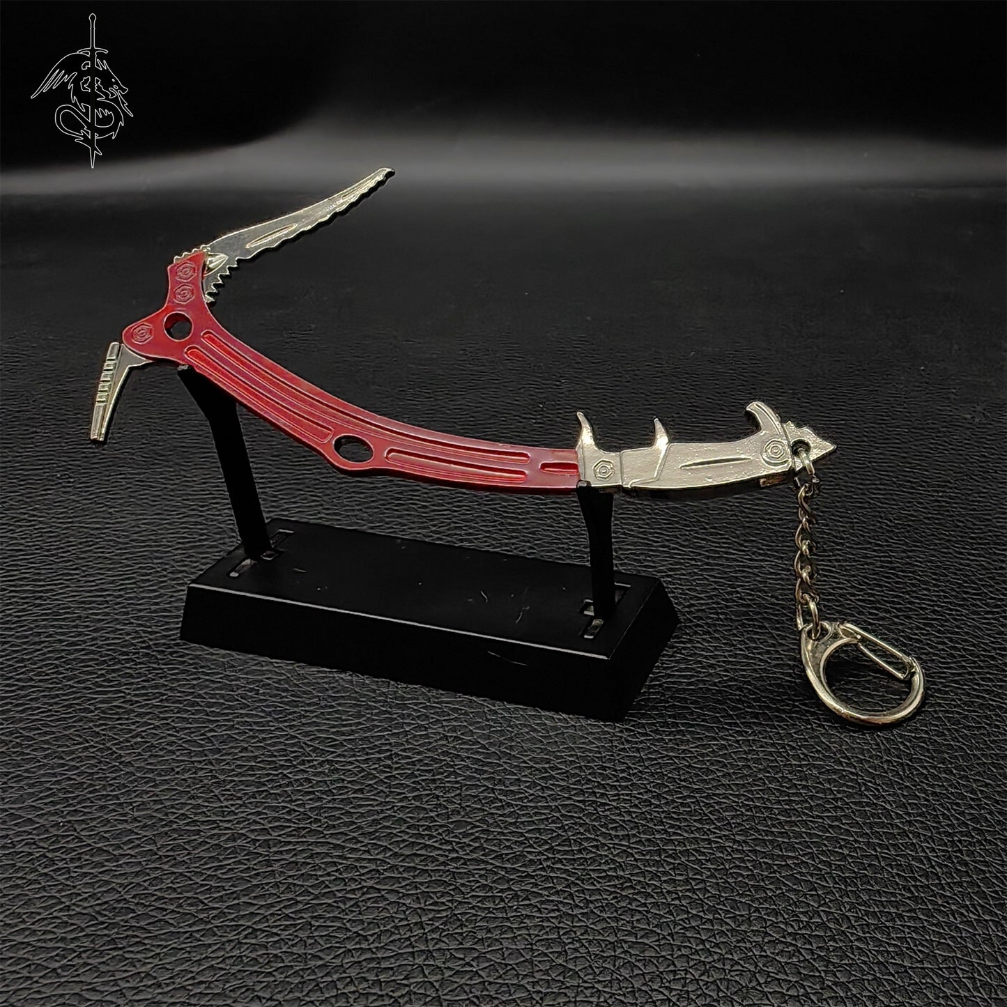Cool Prop Laura Pickaxe Metal keychain