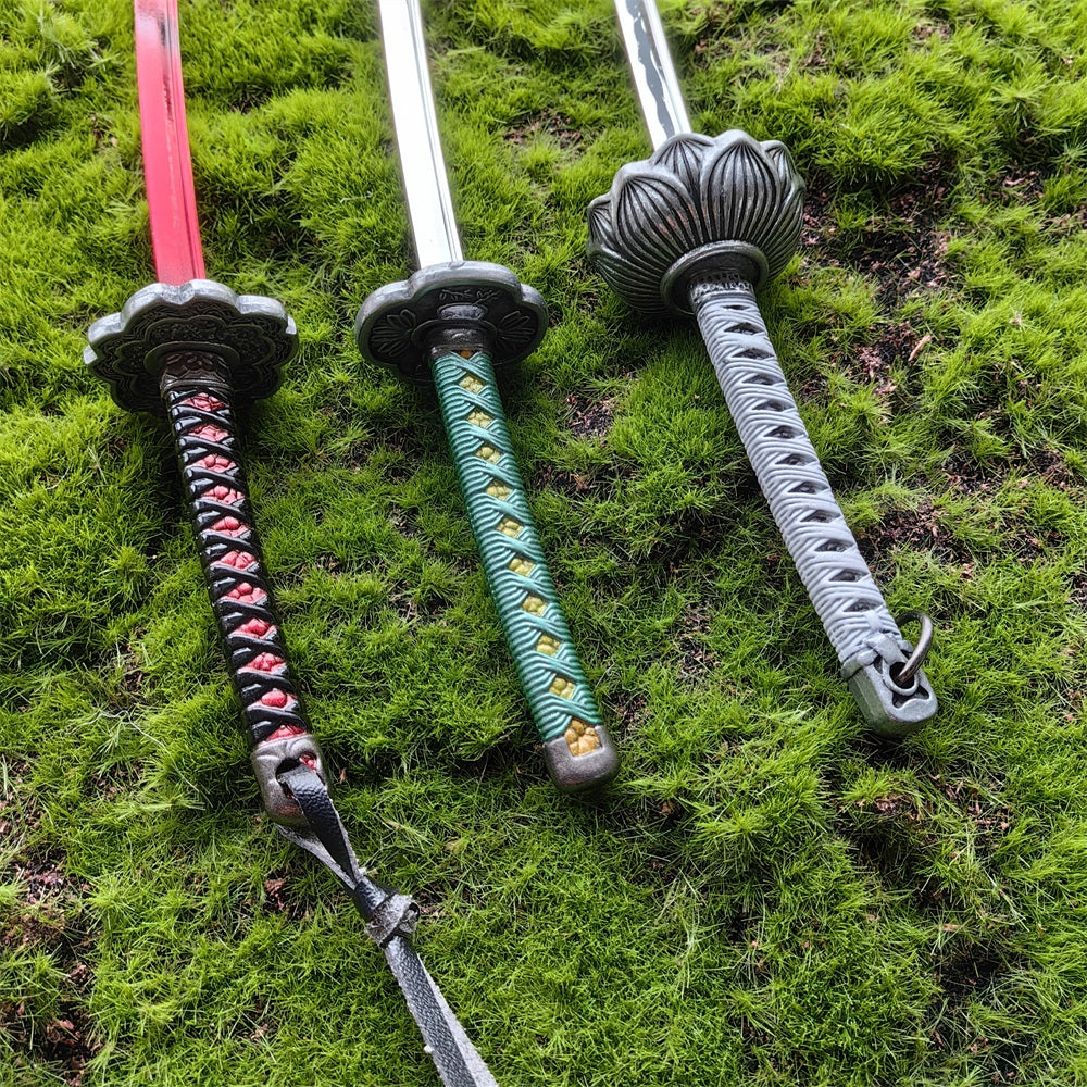 Game Katana Set: Kusabimaru, Gracious Gift of Tears, Black Mortal Blade
