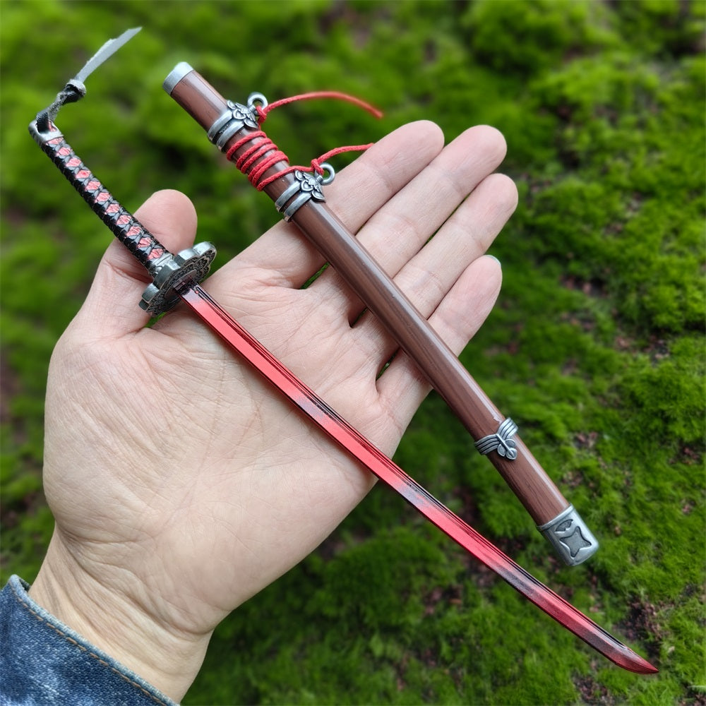 Game Katana Set: Kusabimaru, Gracious Gift of Tears, Black Mortal Blade