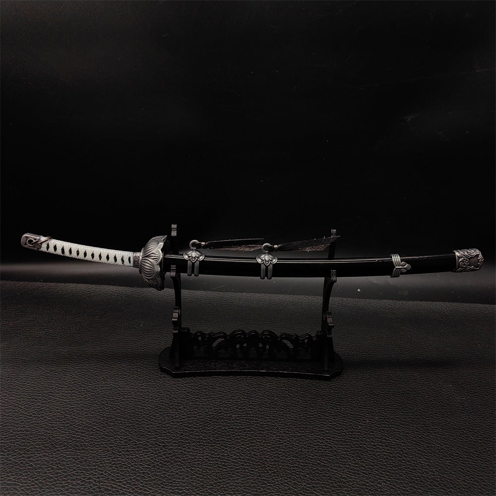 Game Katana Set: Kusabimaru, Gracious Gift of Tears, Black Mortal Blade