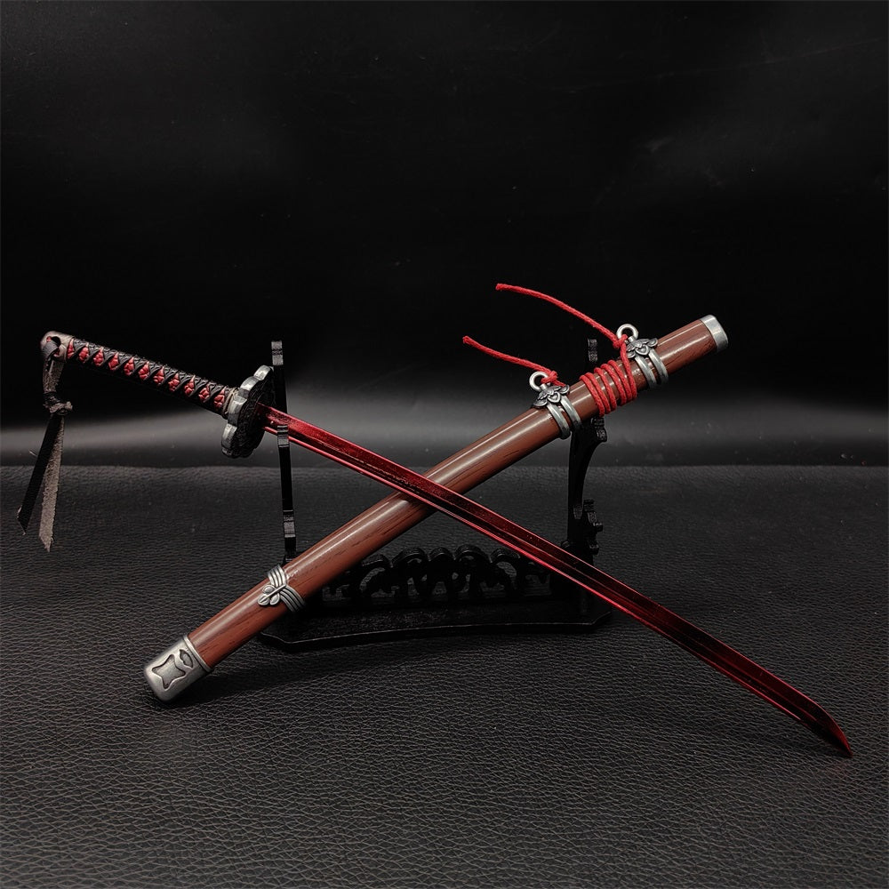 Game Katana Set: Kusabimaru, Gracious Gift of Tears, Black Mortal Blade