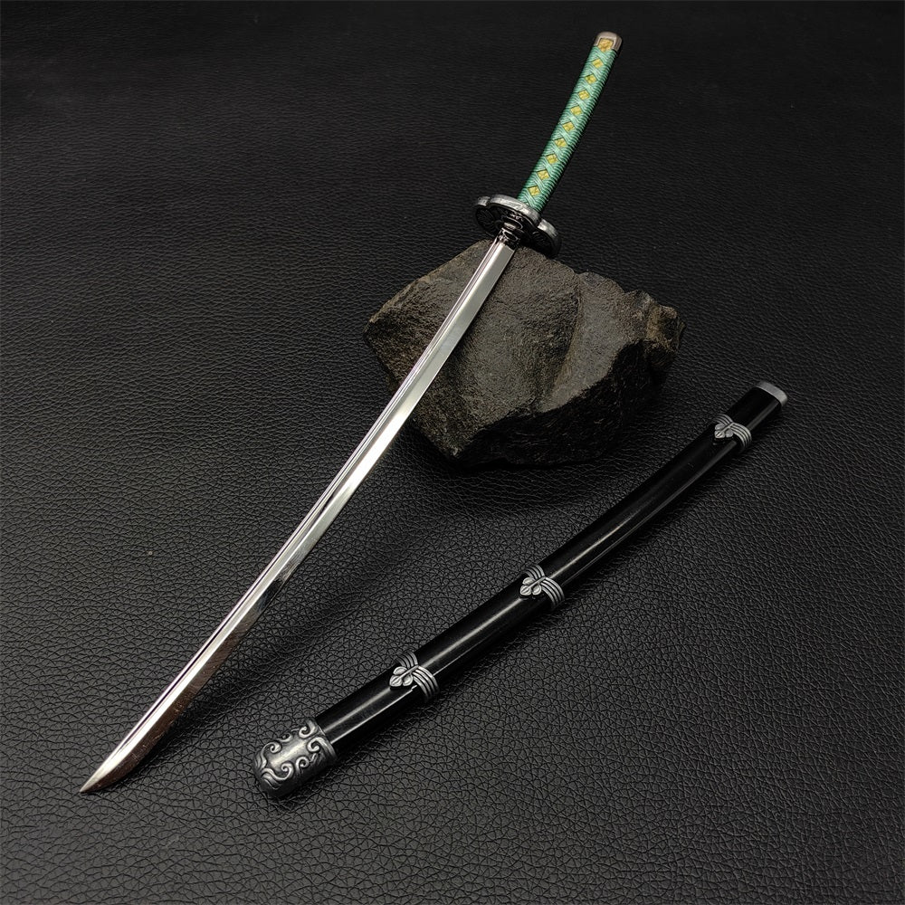 Game Katana Set: Kusabimaru, Gracious Gift of Tears, Black Mortal Blade