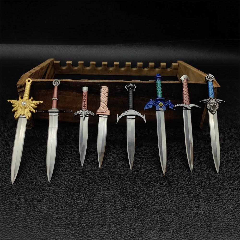 Handmade Small Sword Collective Sword EDC Knife 8 In 1 Pack