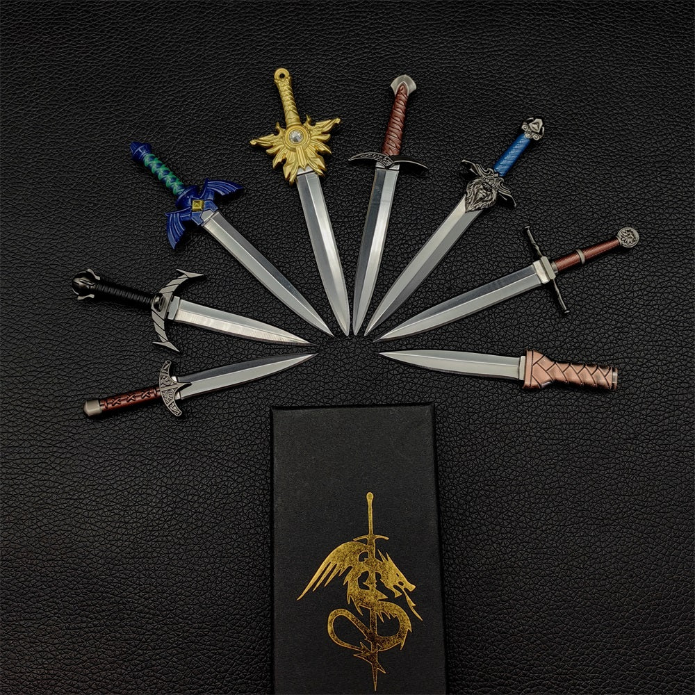 Handmade Small Sword Collective Sword EDC Knife 8 In 1 Pack