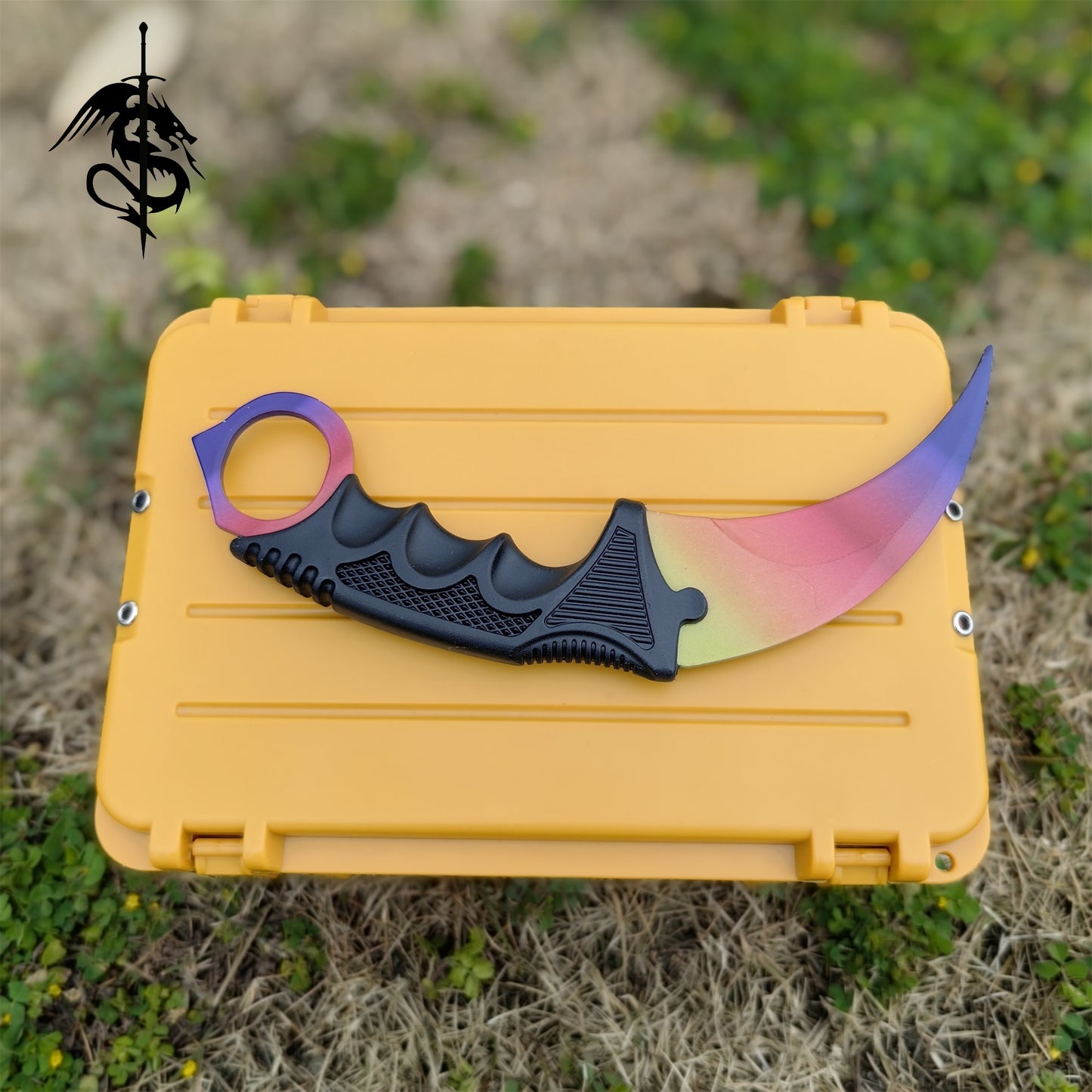 Gamma Box Fade Skin Karambit Trainer