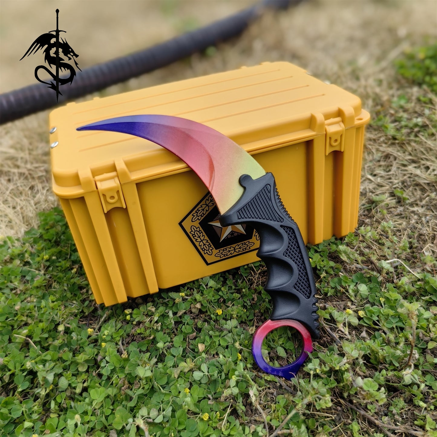 Gamma Box Fade Skin Karambit Trainer