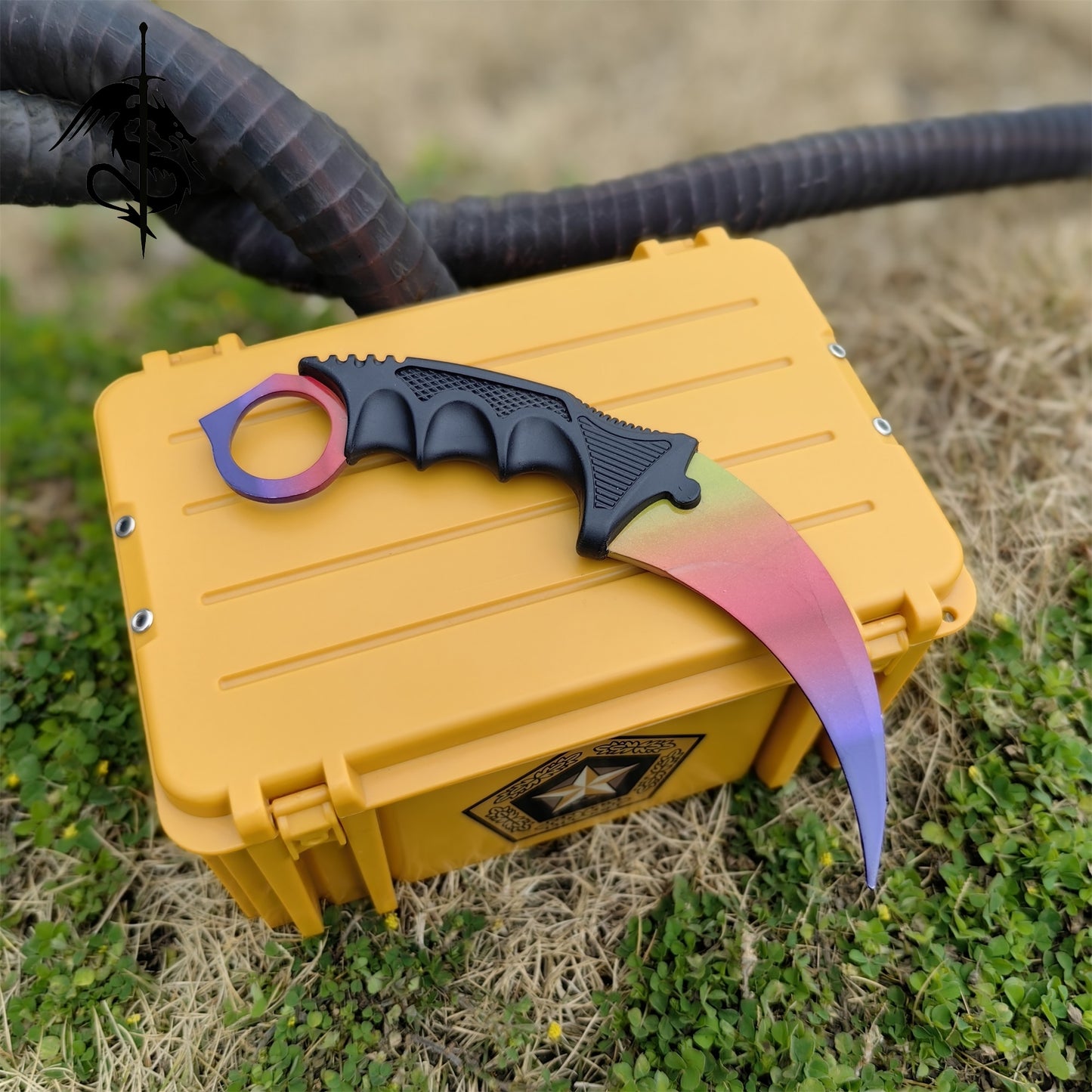 Gamma Box Fade Skin Karambit Trainer