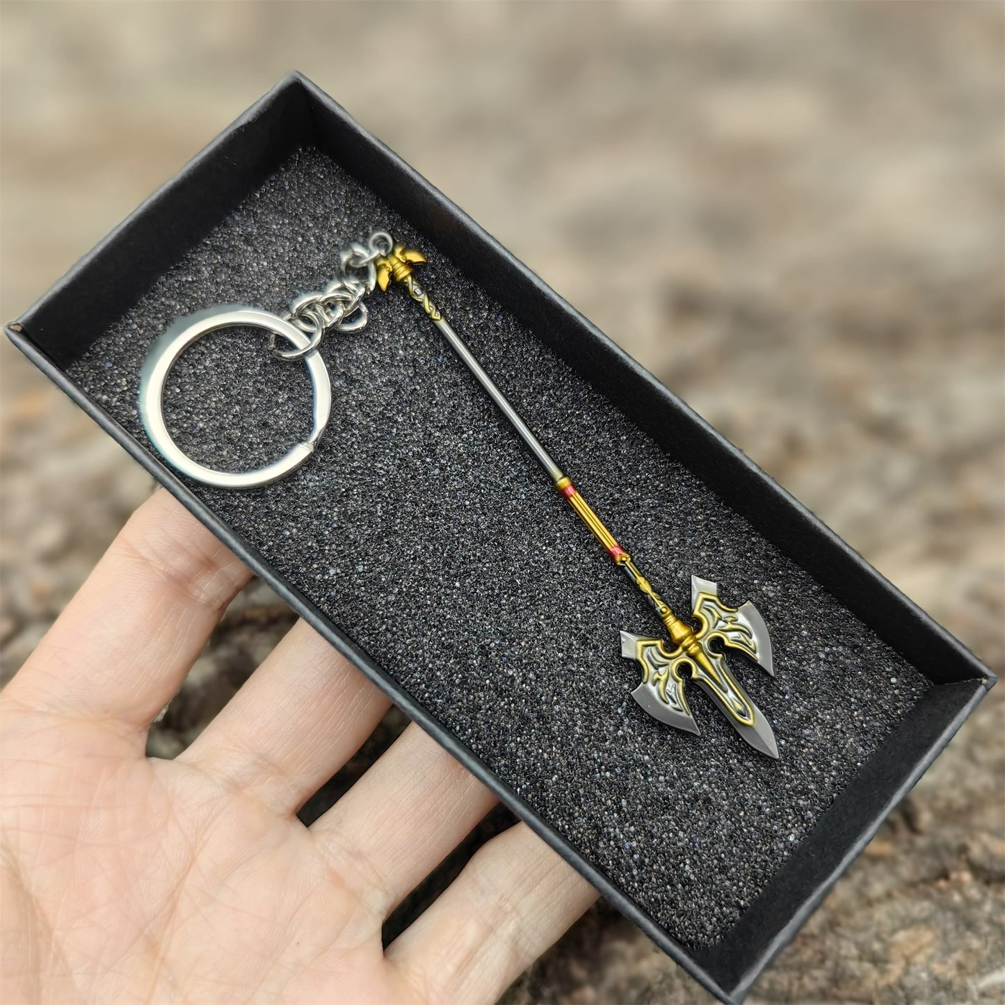 Metal Master Sword Weapon Keychain 7 In 1 Pack
