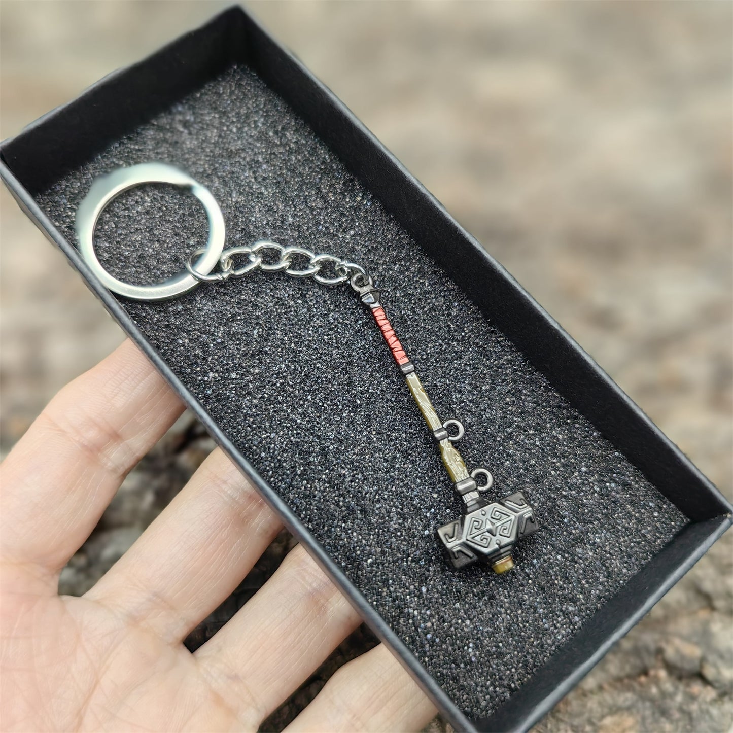 Metal Master Sword Weapon Keychain 7 In 1 Pack