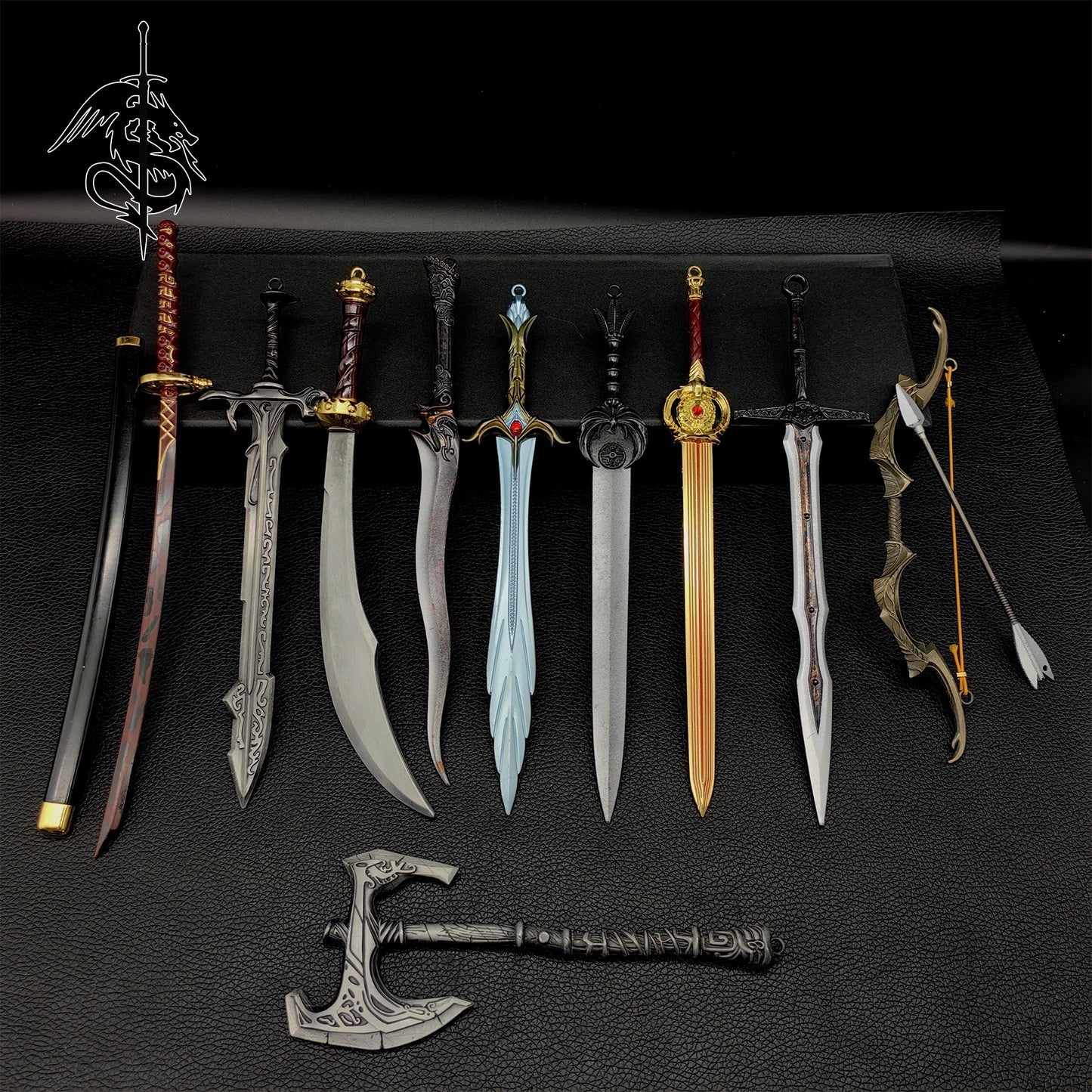 Hot Game Dragonborn Special Weapon 10 In 1 Pack