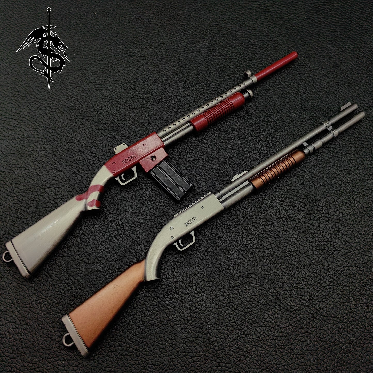 Metal M870 Shotgun Tiny Mossberg 590M Gun Decoration Art