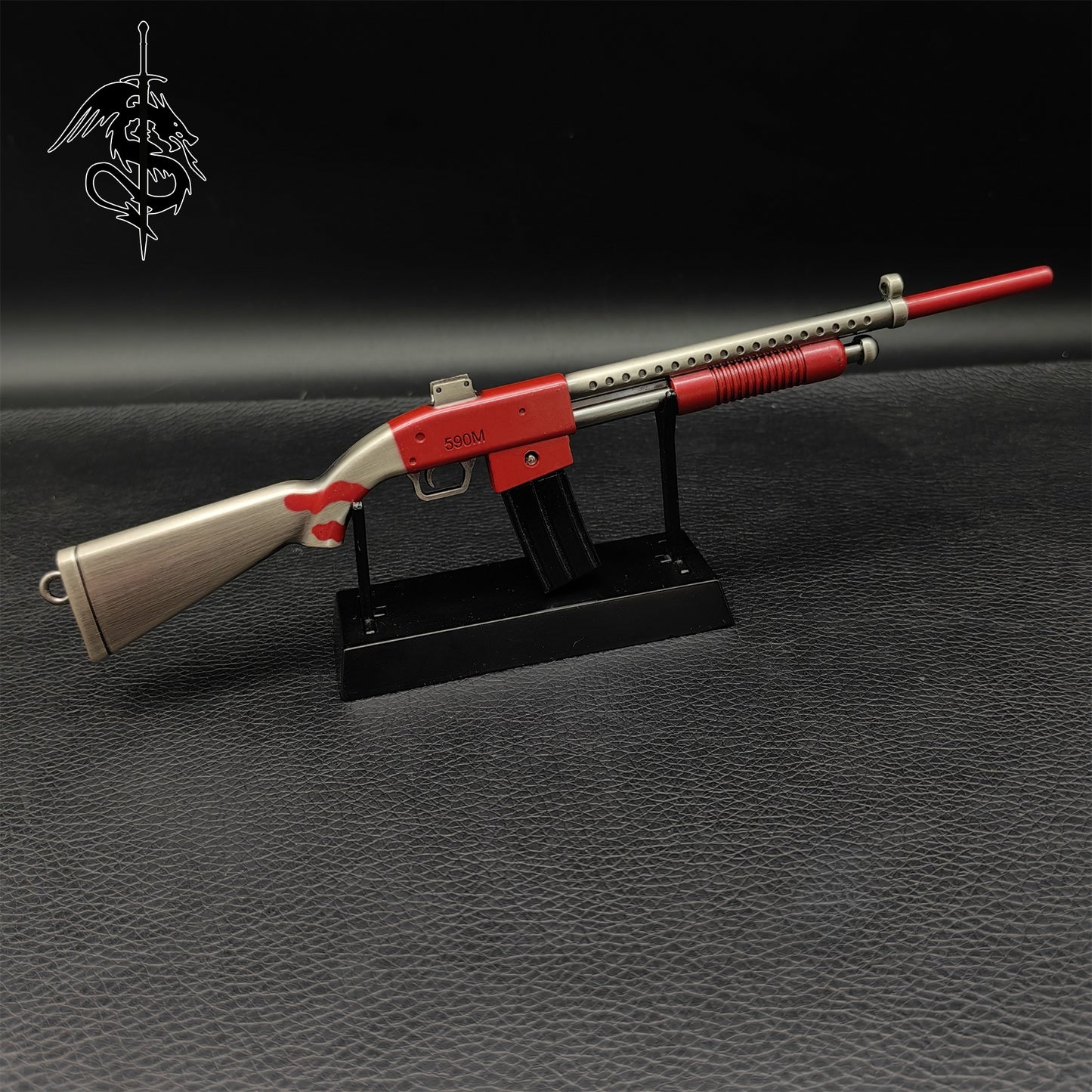 Metal M870 Shotgun Tiny Mossberg 590M Gun Decoration Art