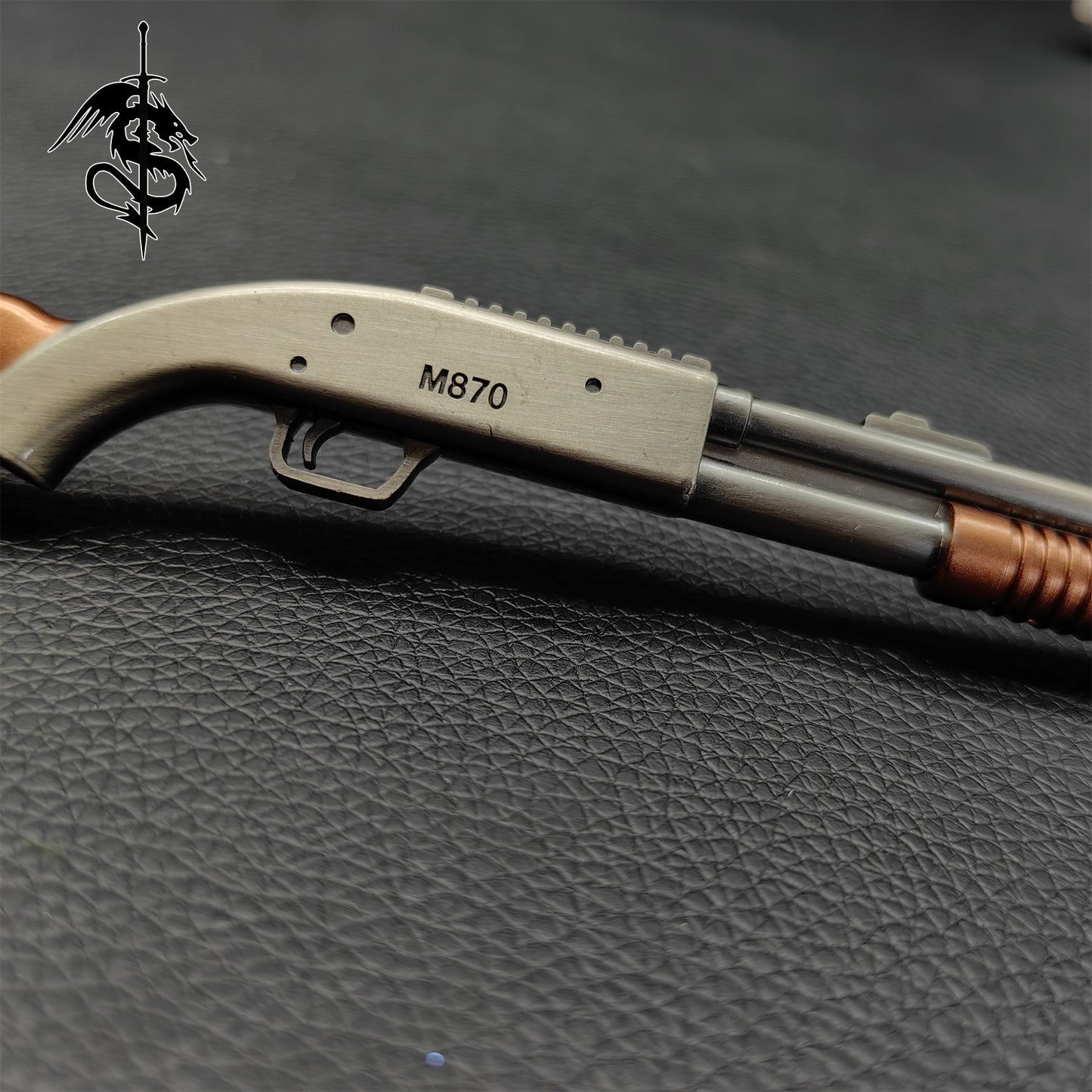 Metal M870 Shotgun Tiny Mossberg 590M Gun Decoration Art
