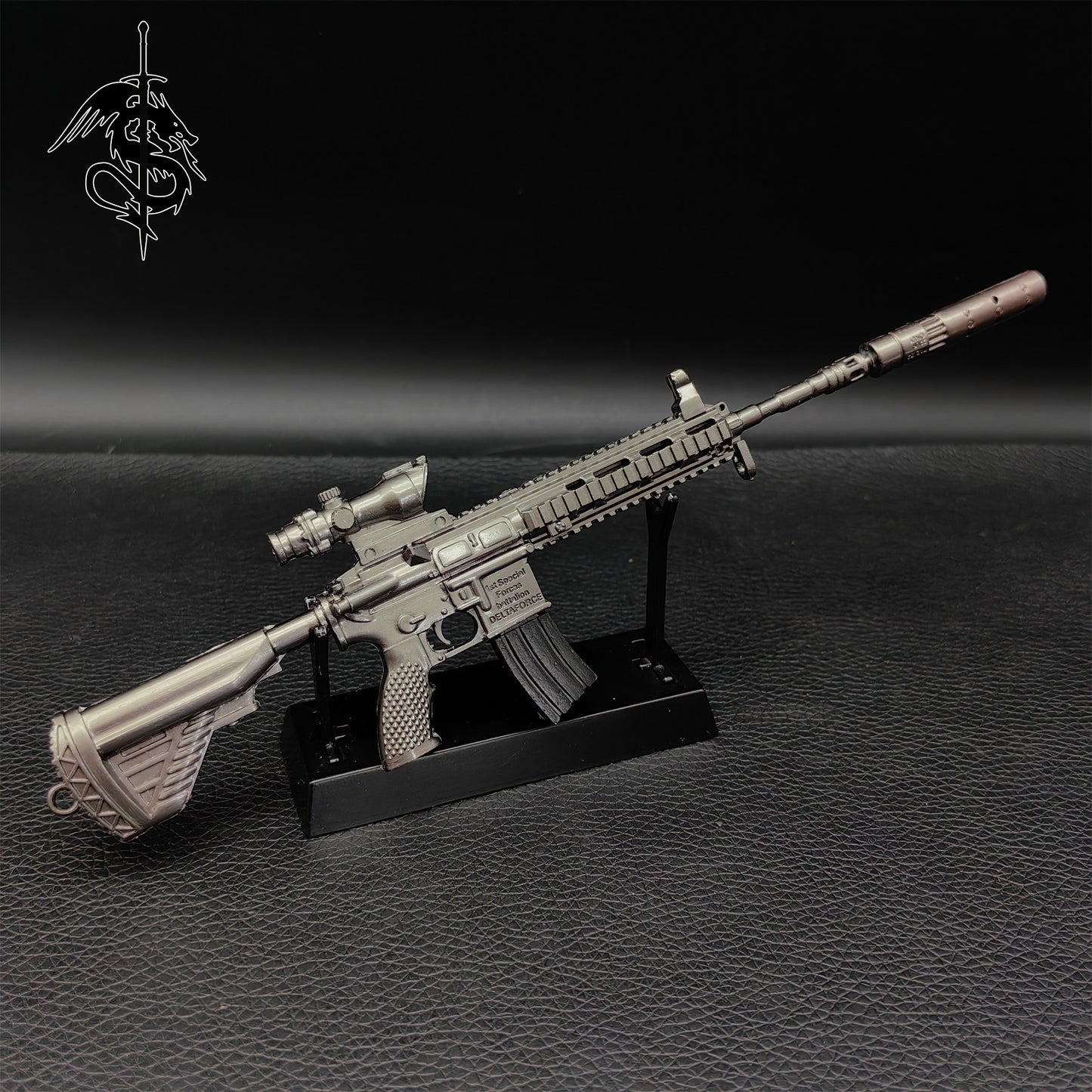 Metal HK416 Miniature Gun Mini M416 Gun Model