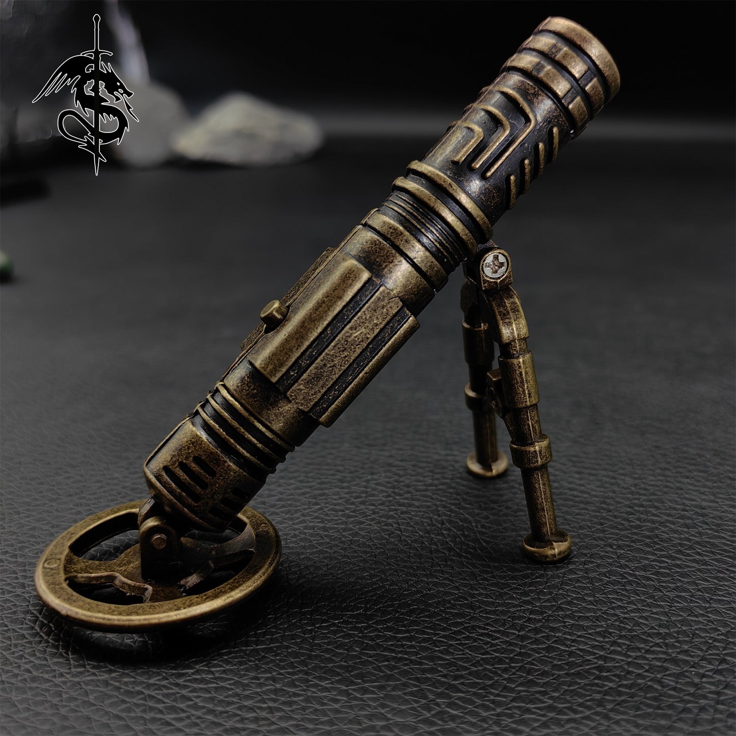Metal Mortar Small Mine Thrower Creative Great War 2 Toy Cannon