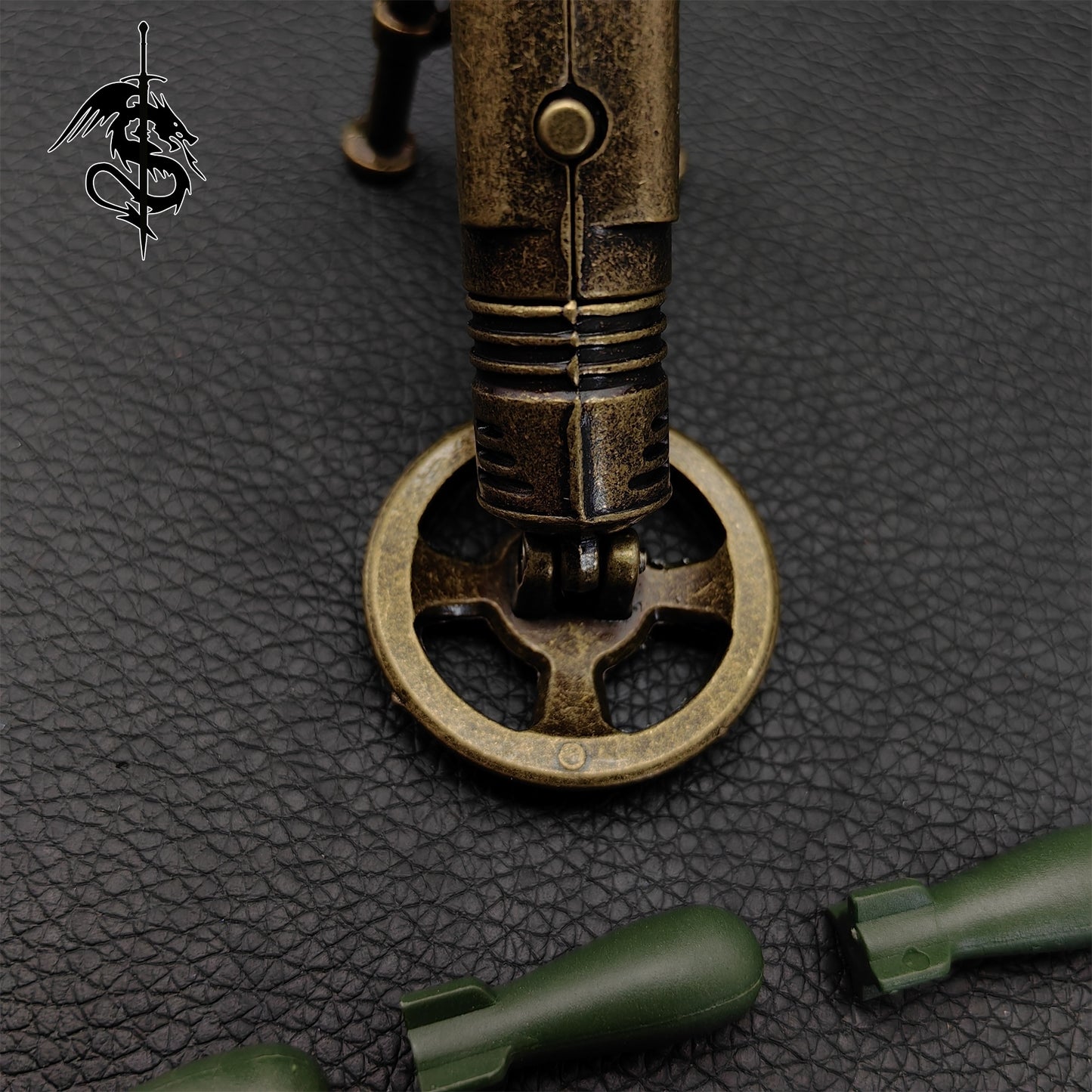 Metal Mortar Small Mine Thrower Creative Great War 2 Toy Cannon