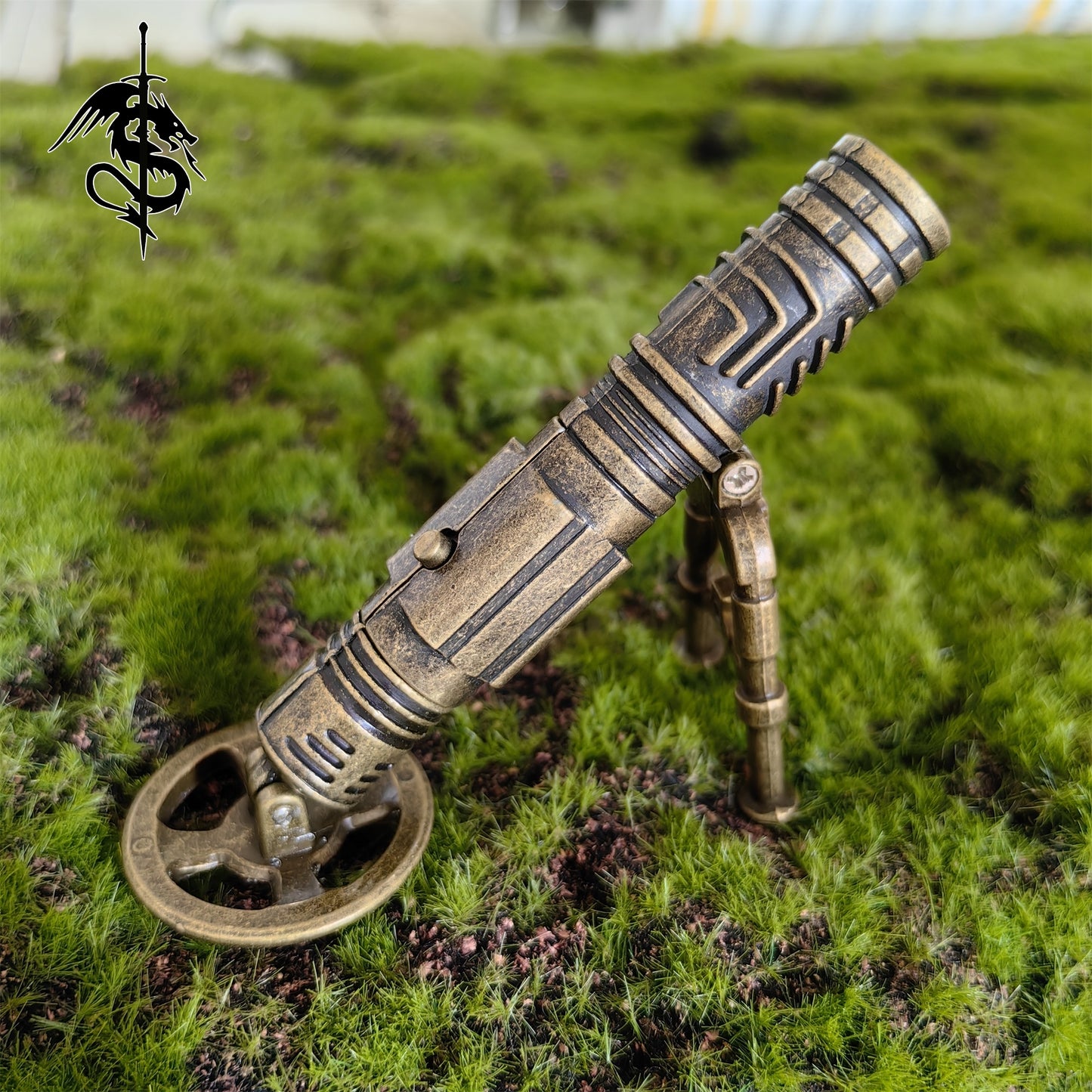 Metal Mortar Small Mine Thrower Creative Great War 2 Toy Cannon