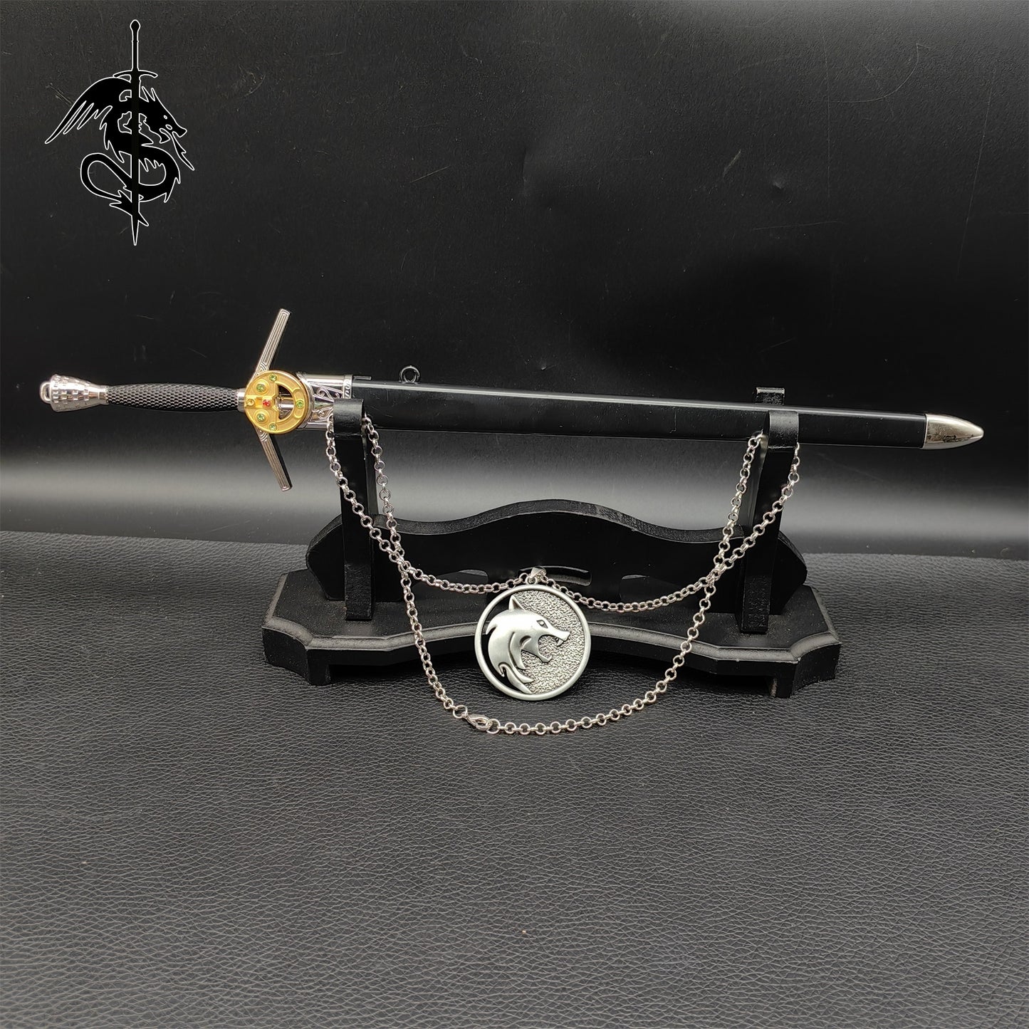 Geralt Steel Sword Metal Replica Mini Geralt of Rivia Sword