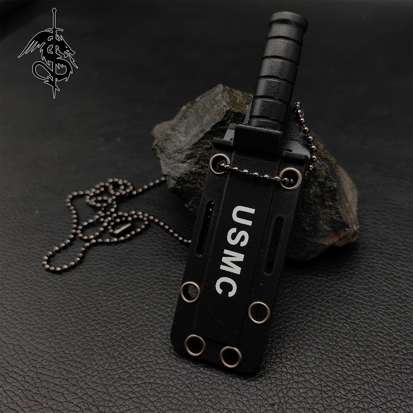 M9 Knife Mini Scale M9 Multi-purpose Knife Portable EDC Pendant