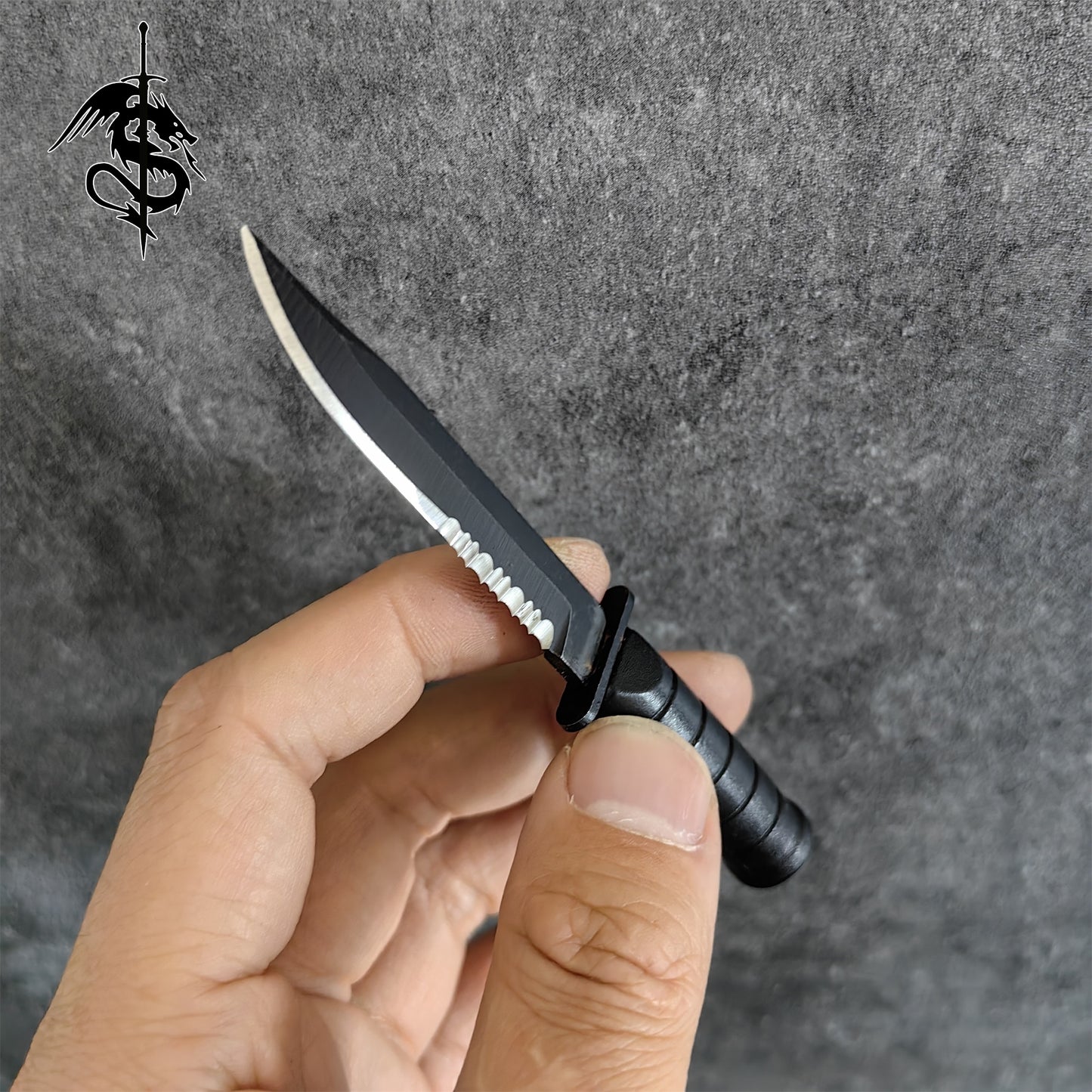 M9 Knife Mini Scale M9 Multi-purpose Knife Portable EDC Pendant