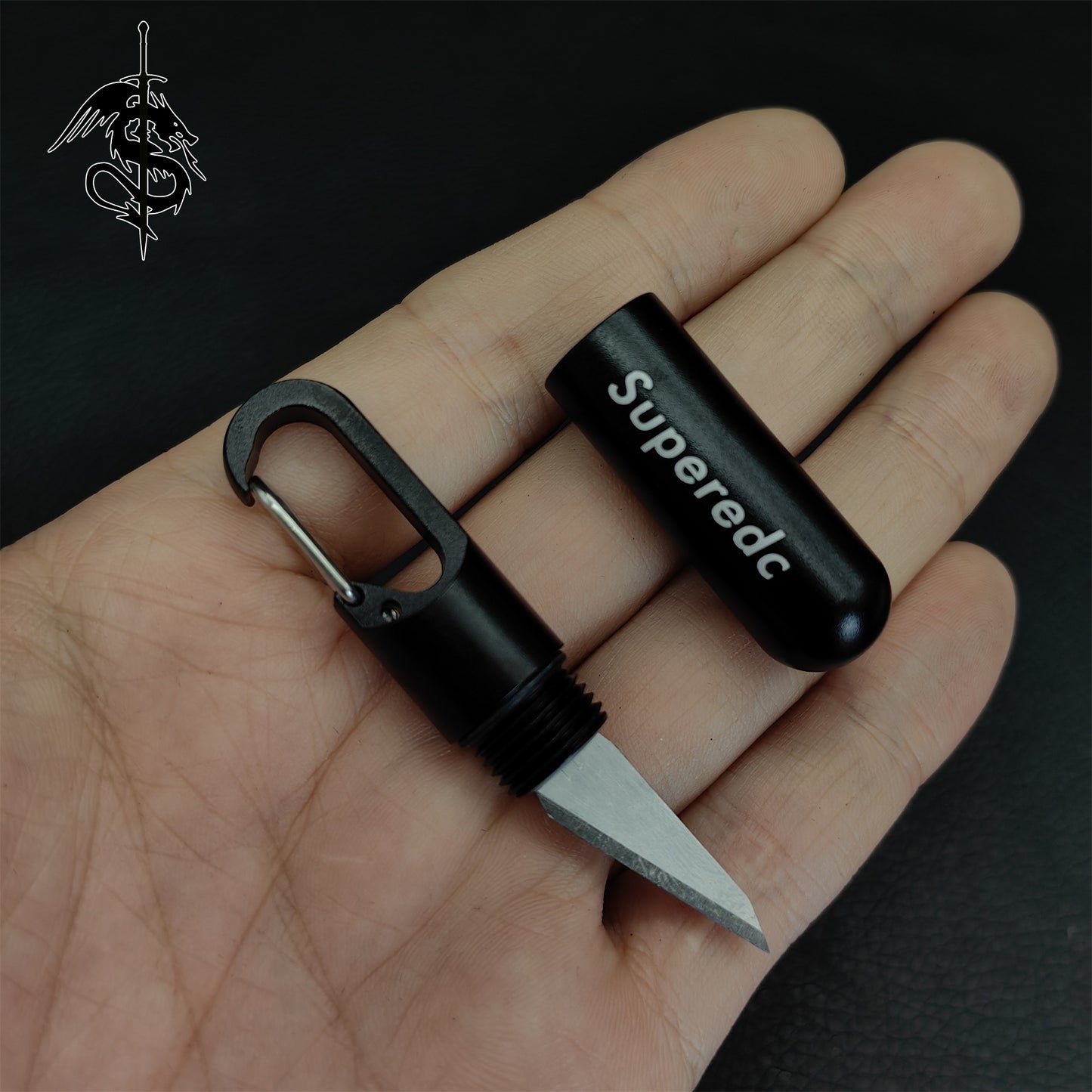 Tiny Baseball Bat EDC Sharp Tool Knife 3 Pcs USA Stock