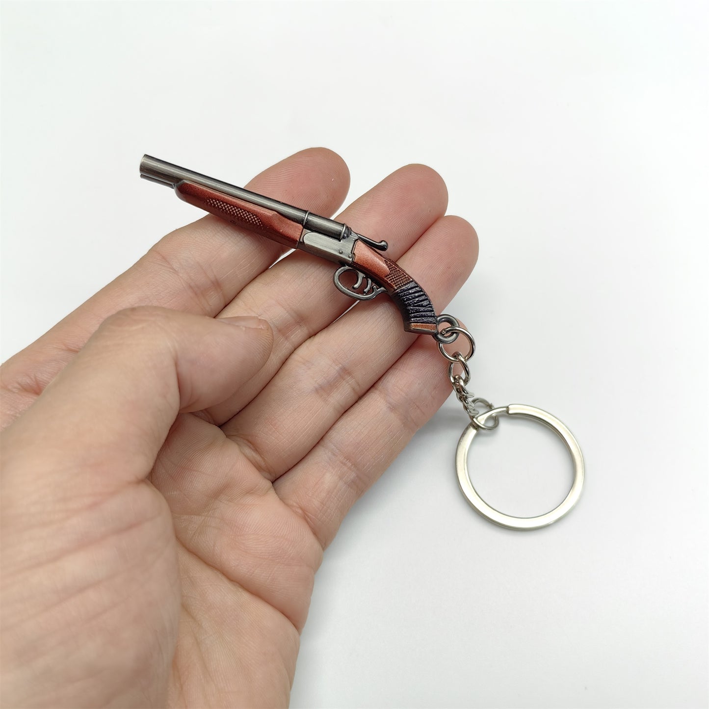 Tiny Double Barrel Shotgun Win 1894 Keychain 2 In 1 Pack USA Stock