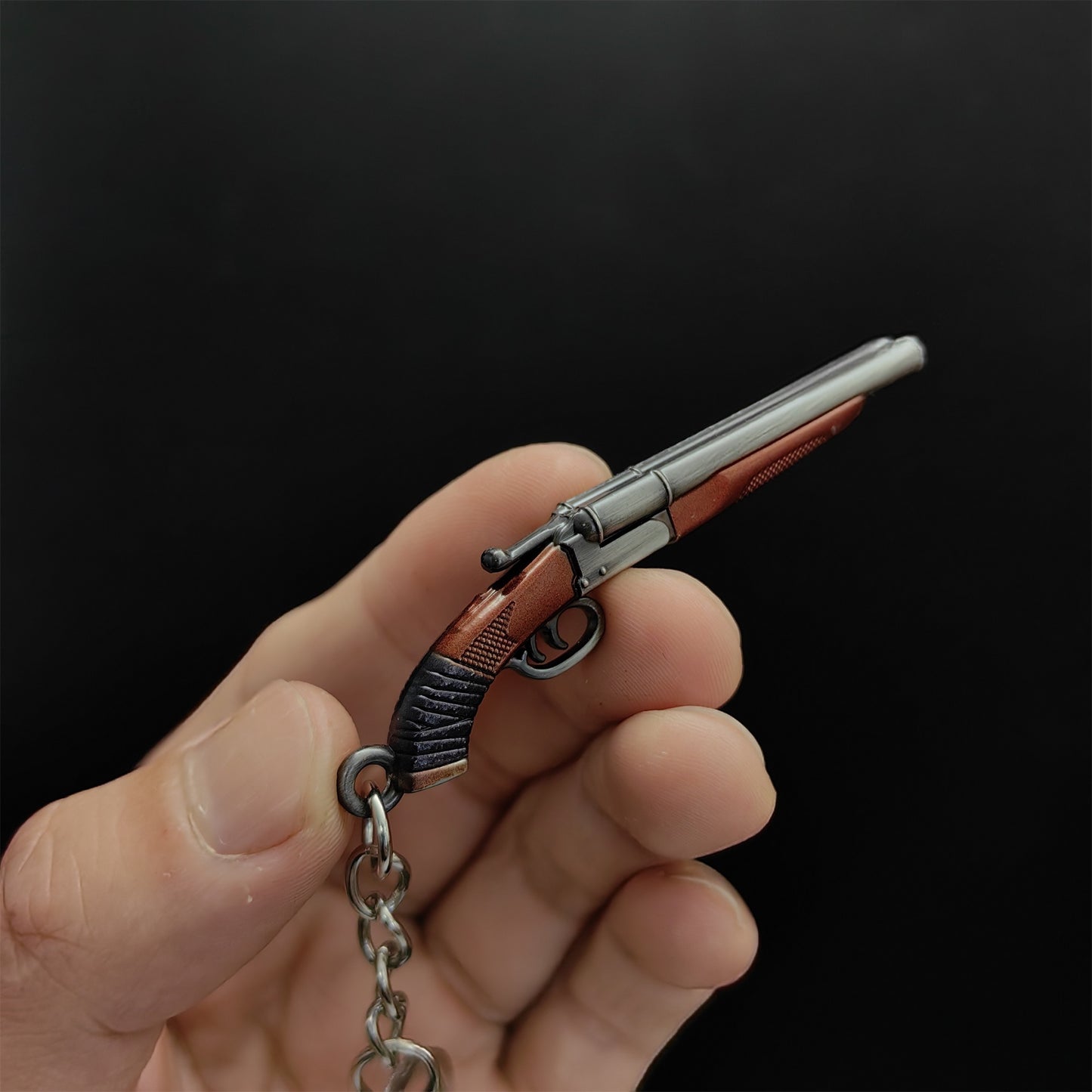 Tiny Double Barrel Shotgun Win 1894 Keychain 2 In 1 Pack USA Stock